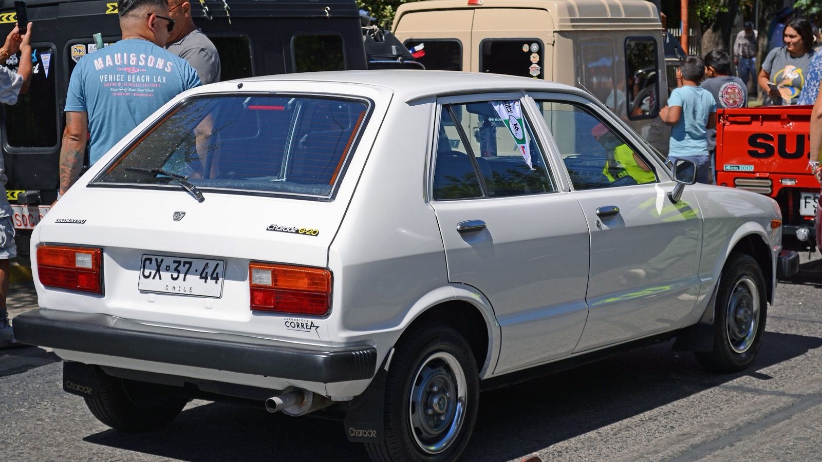 1981 Daihatsu Charade G20, front three-quarter view