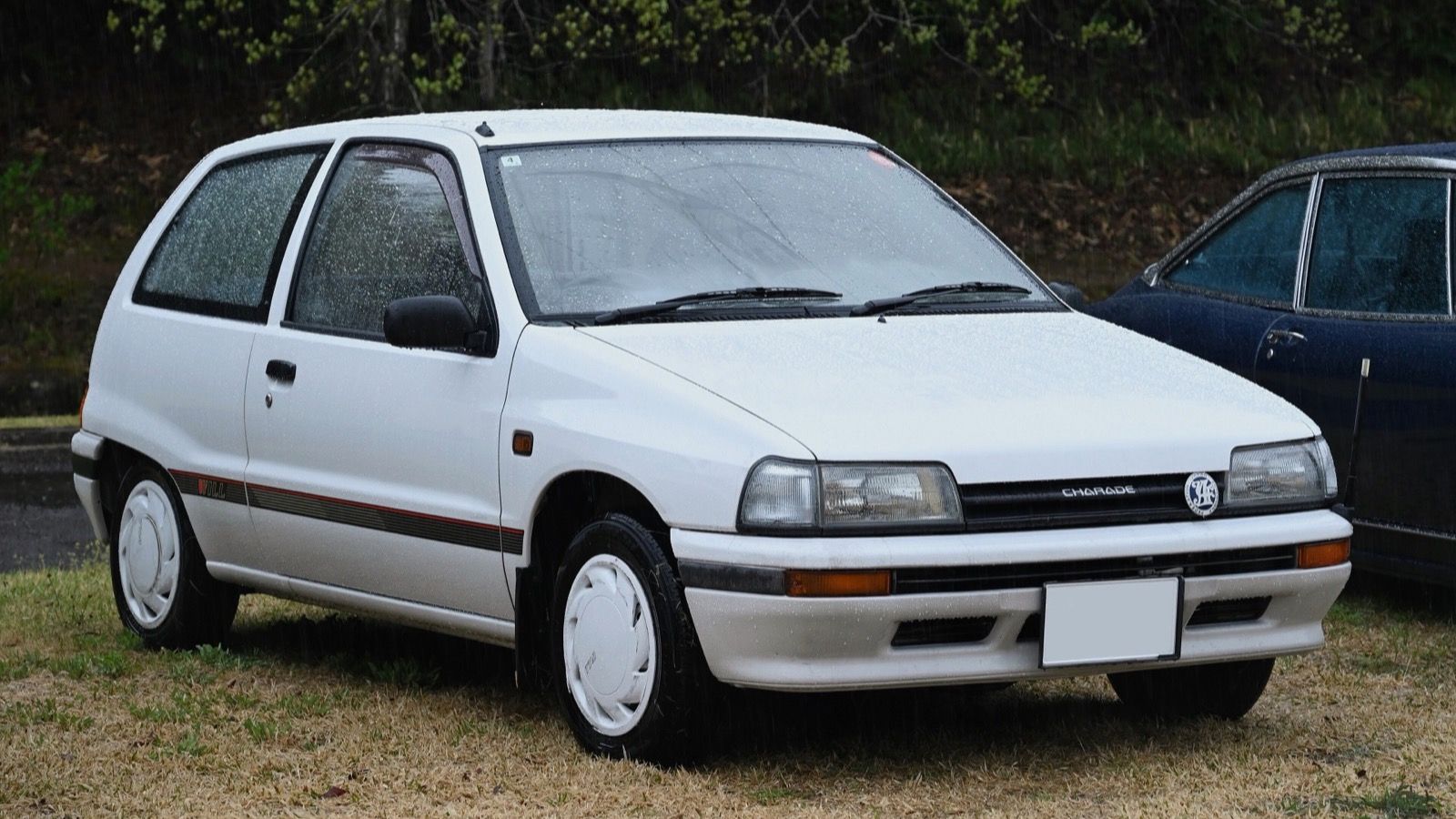 1988 Daihatsu Charade Will S, front three-quarter view