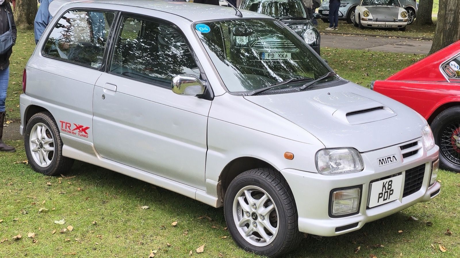 1998 Daihatsu Mira TR-XX BS O24, front three-quarter view