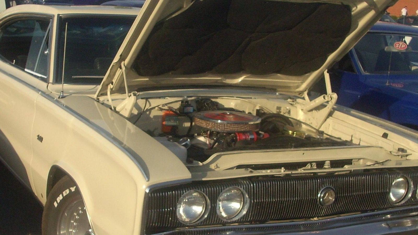 1966 Dodge Charger — B-body fastback, front three-quarter view