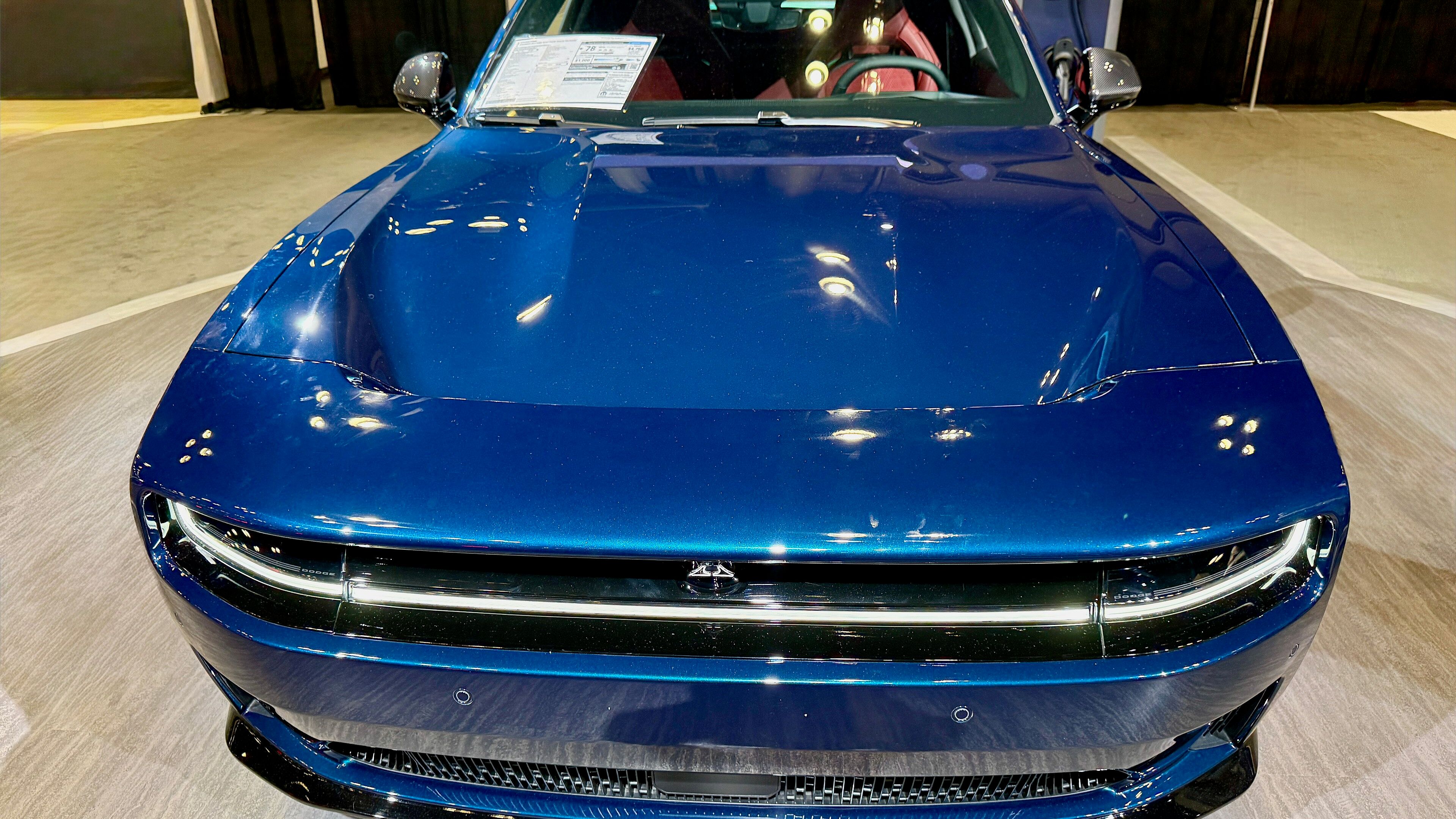 2025 Dodge Charger Daytona Scat Pack — LB platform, front three-quarter view