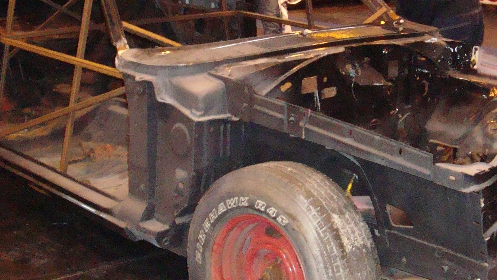 Second-generation Dodge Charger — 'Coke-bottle' B-body hardtop, front three-quarter view