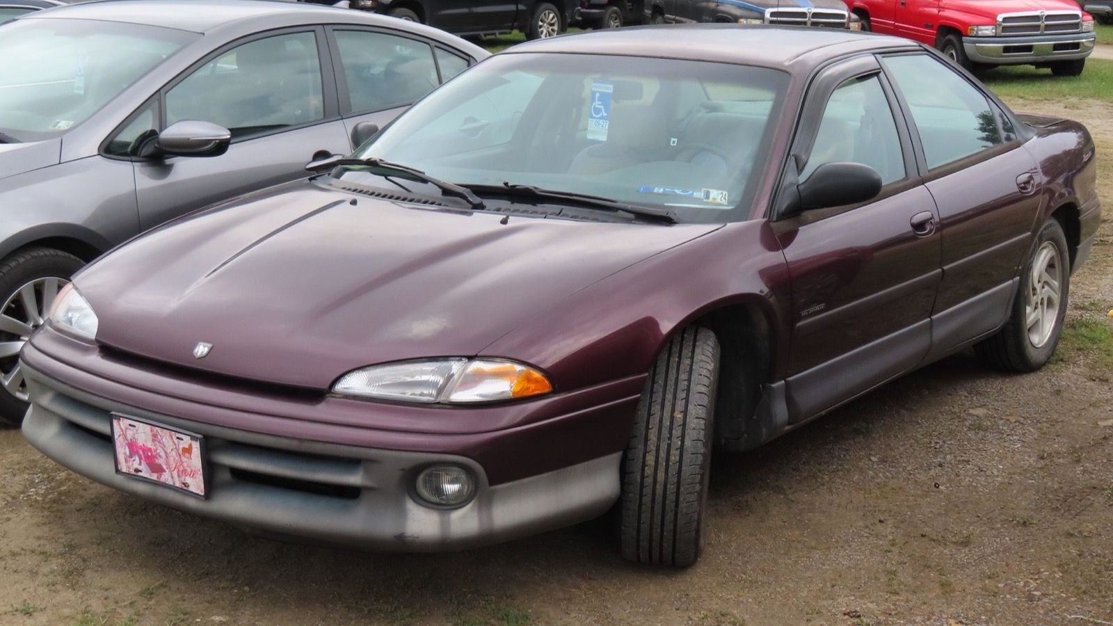 1997 Dodge Intrepid ES sedan, front three-quarter view