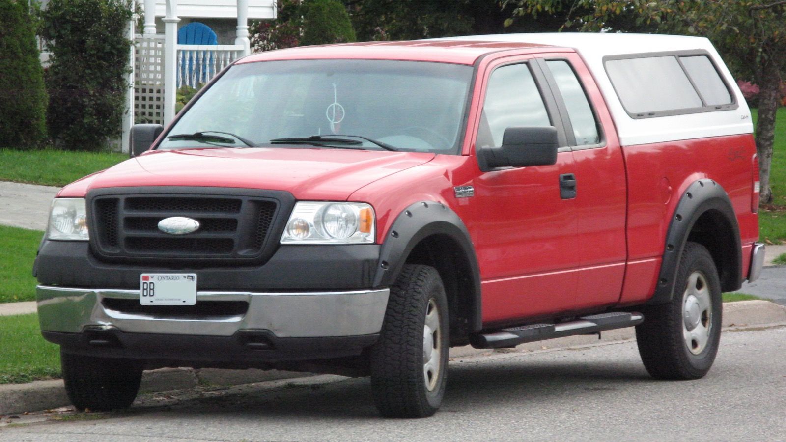 Eleventh-generation Ford F-150 — 2008, front three-quarter left view