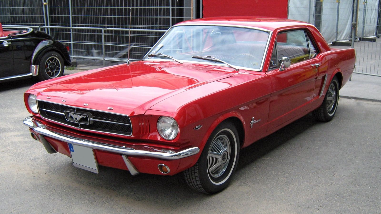 1965 Ford Mustang — hardtop coupe, front view