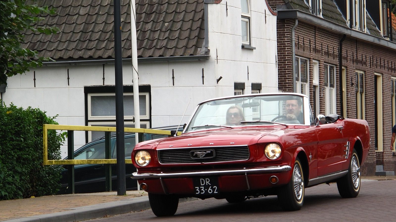 1966 Ford Mustang — convertible, front view