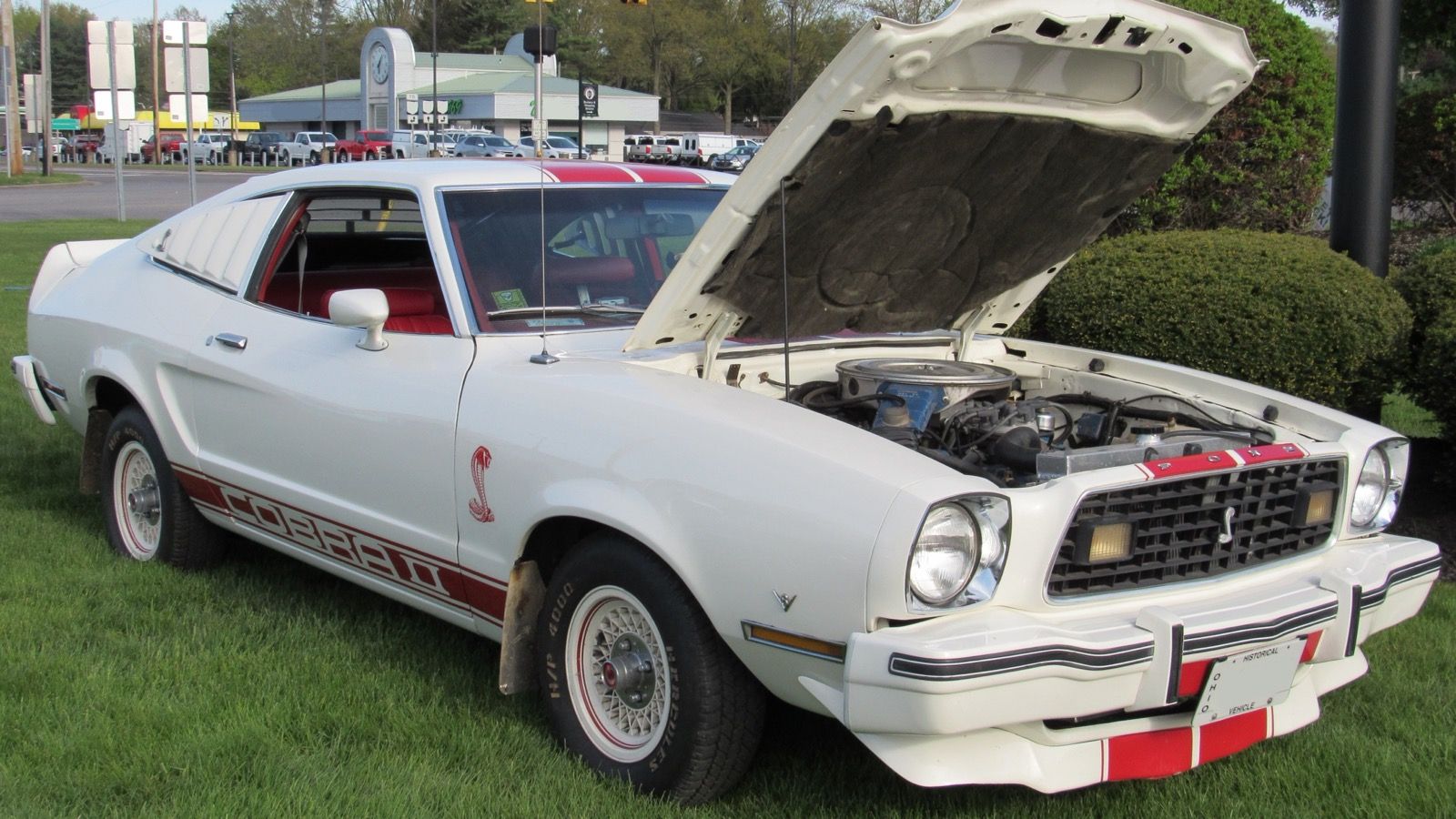 1976 Ford Mustang II Cobra II — front view