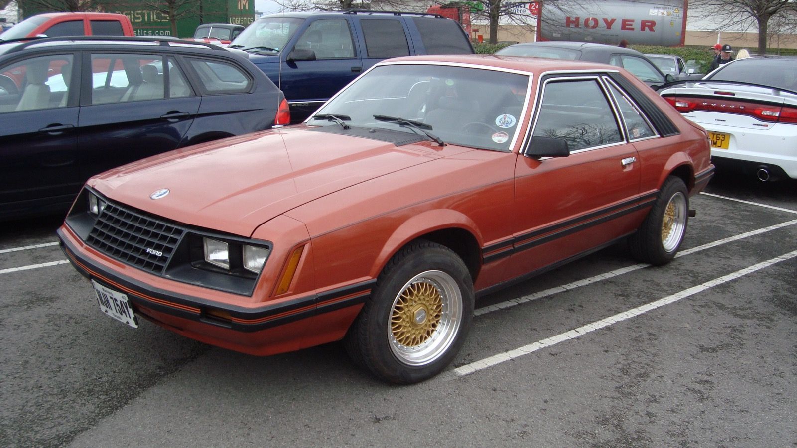 1982 Ford Mustang — exact-model-year Commons photograph