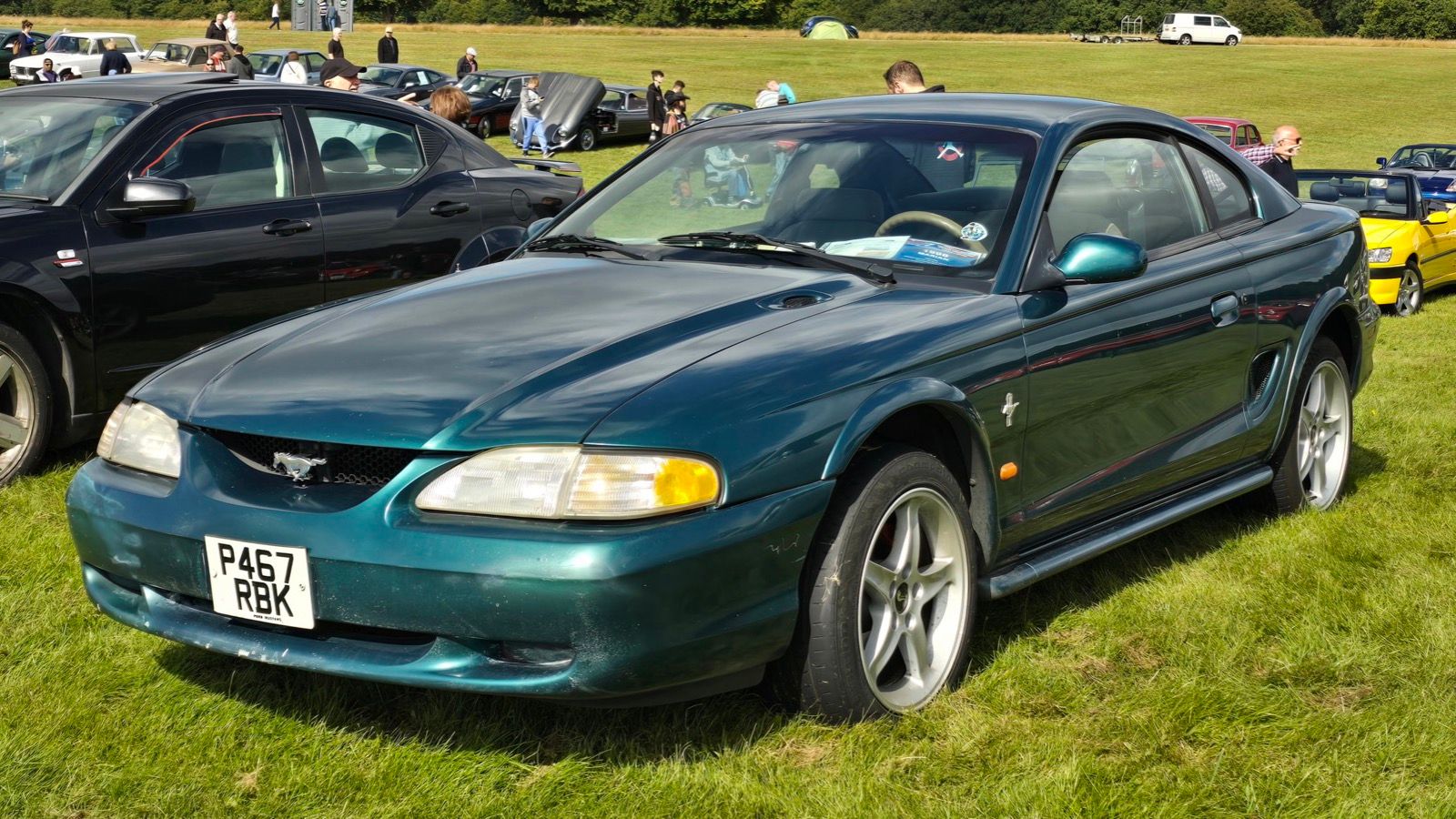 1996 Ford Mustang — exact-model-year Commons photograph