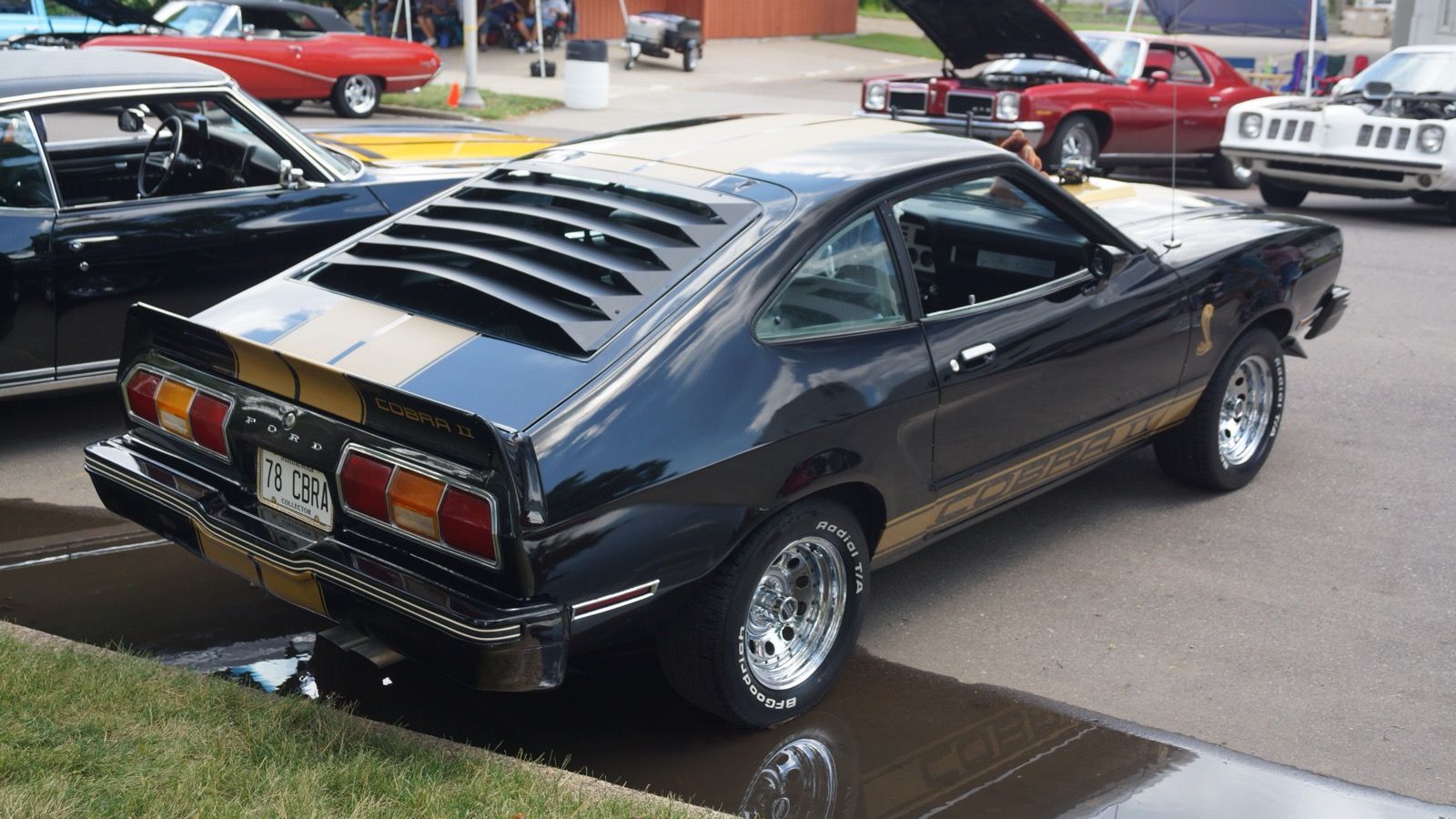 1978 Ford Mustang II Cobra, second generation — front three-quarter view
