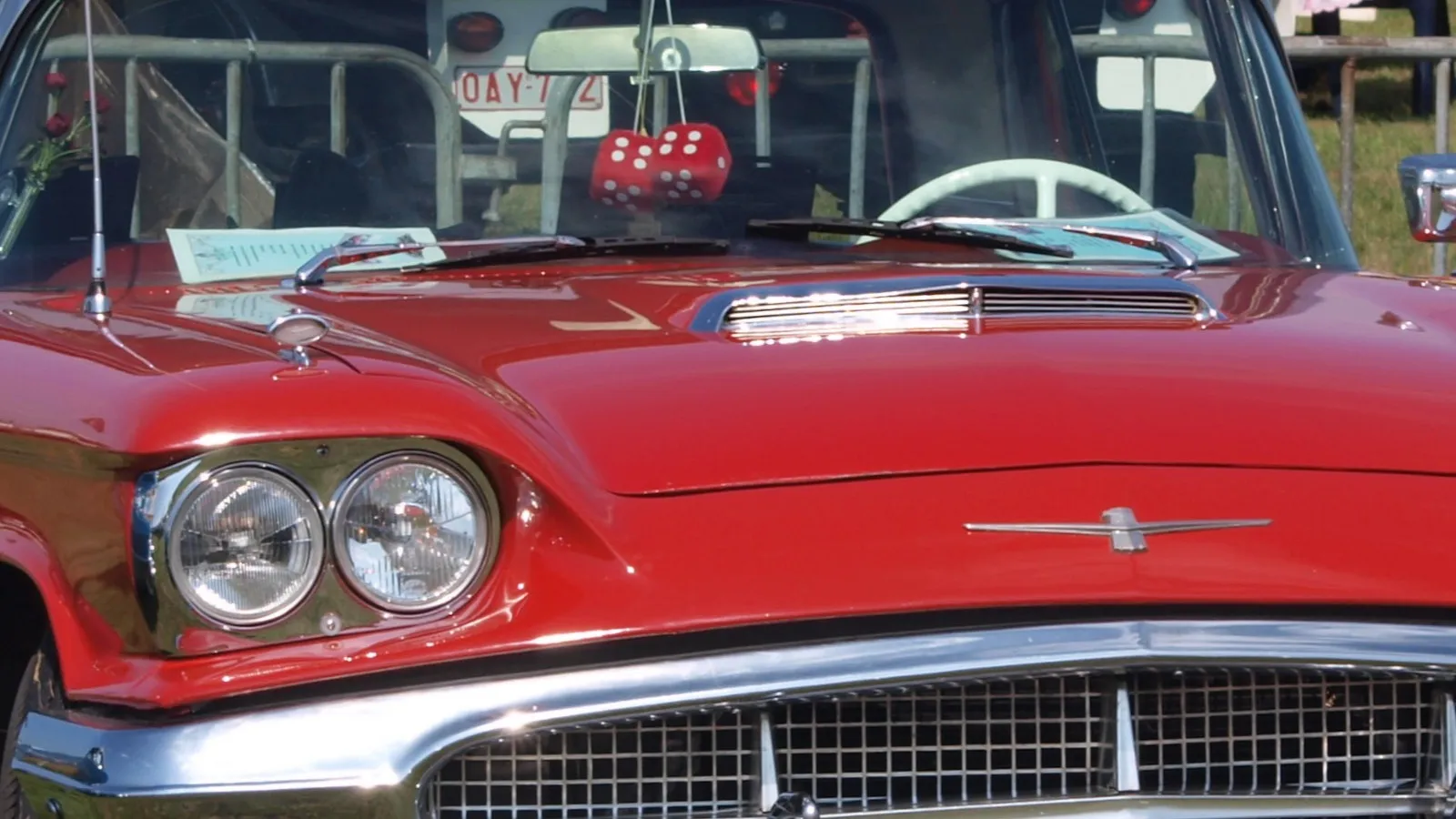 1960 Ford Thunderbird hardtop coupe, front three-quarter view