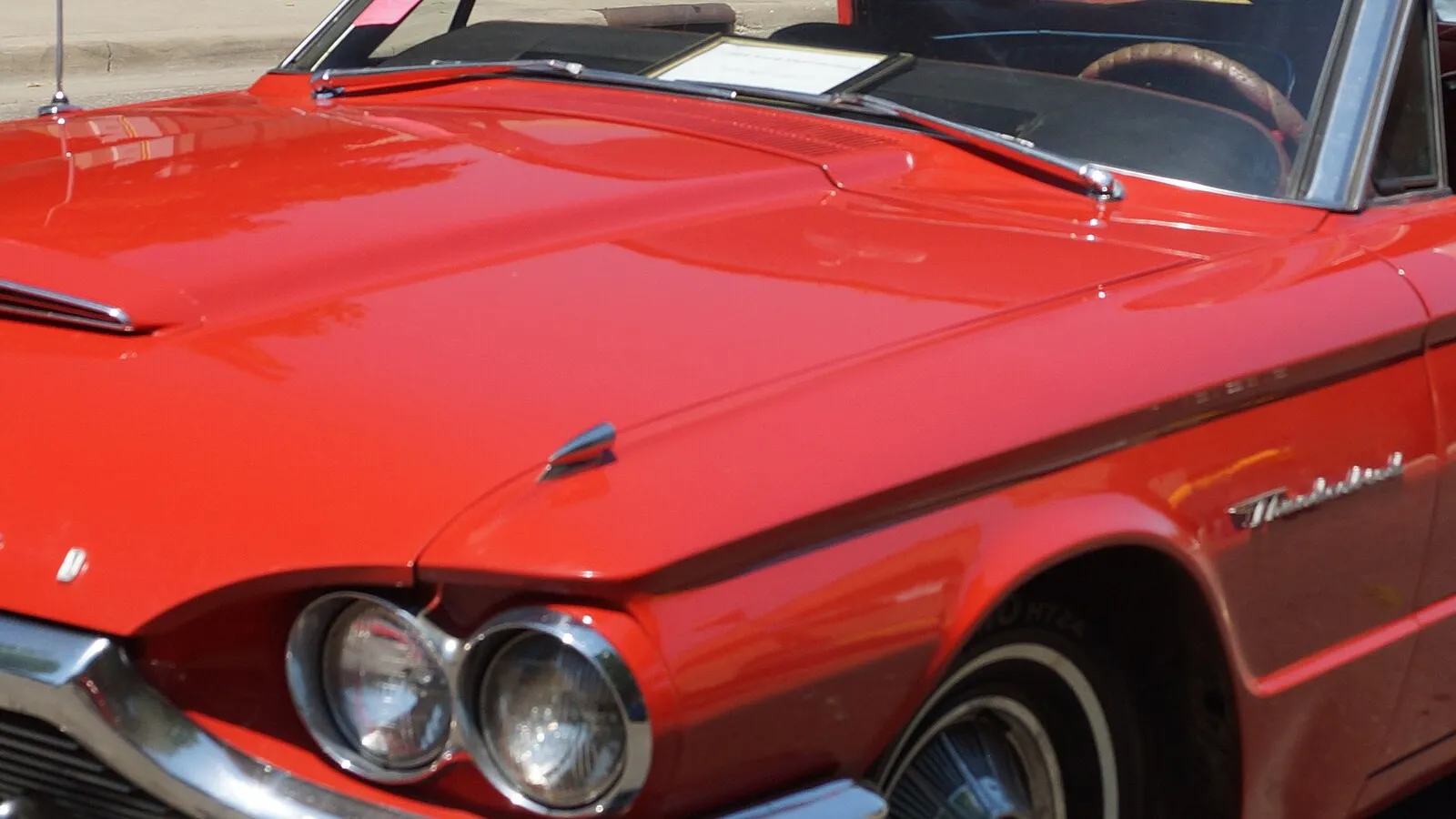 1964 Ford Thunderbird hardtop, front three-quarter view