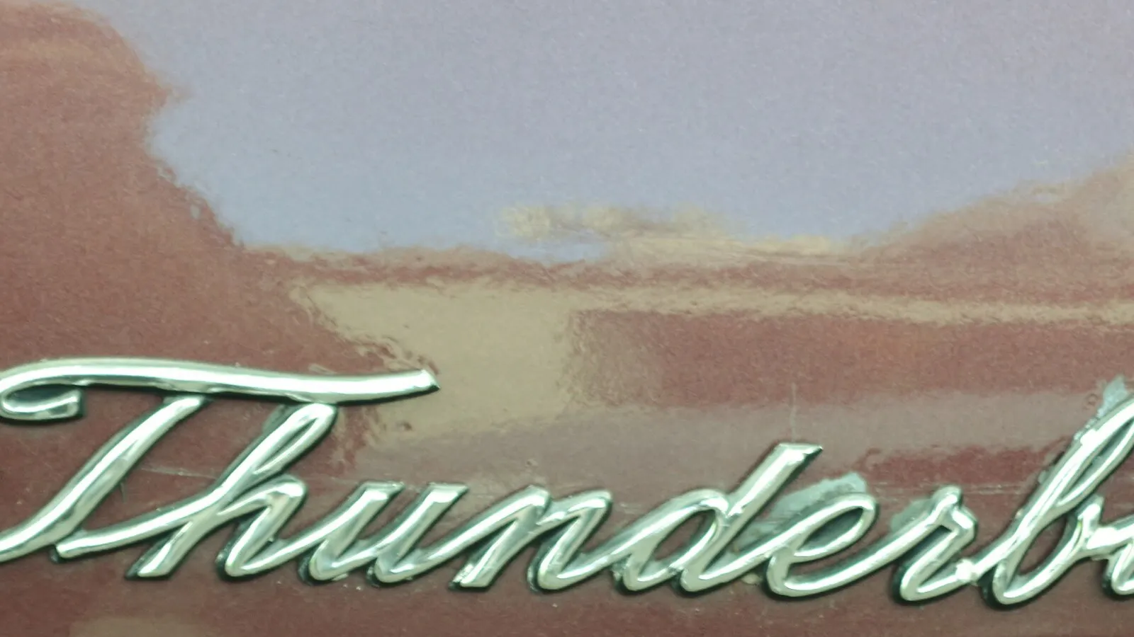 1965 Ford Thunderbird hardtop, front three-quarter view