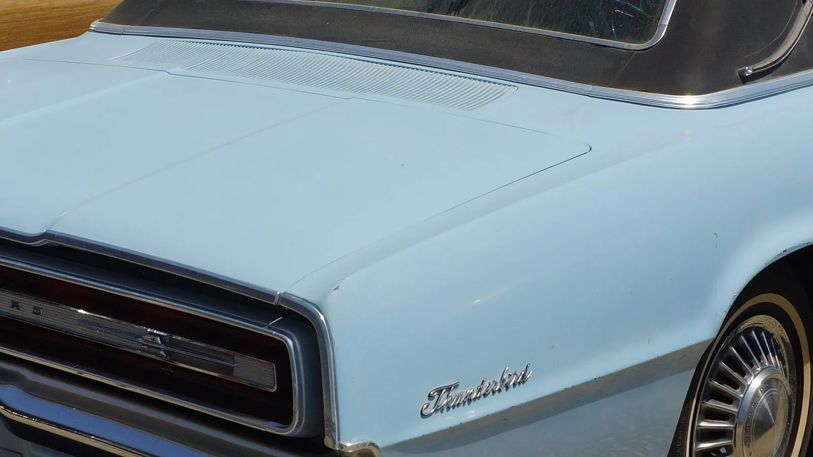1967 Ford Thunderbird hardtop, front three-quarter view