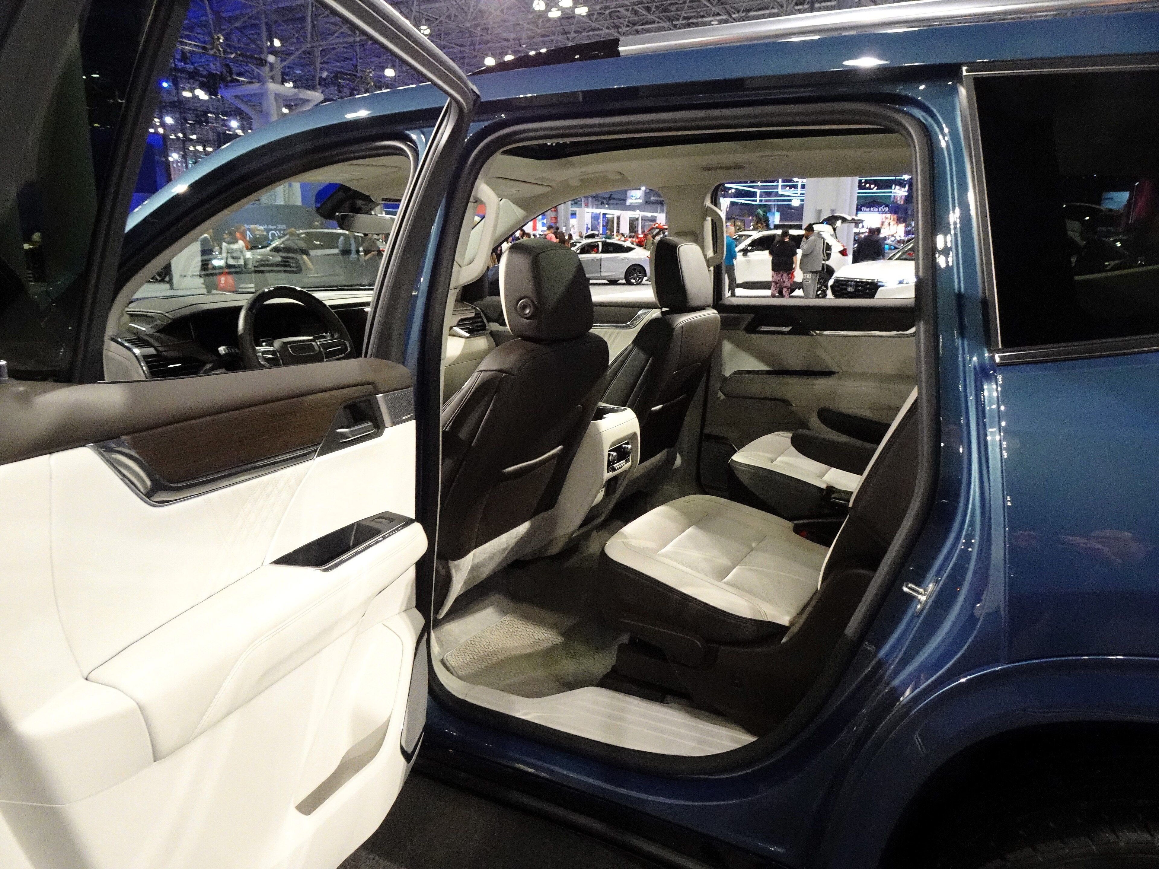 2024 GMC Acadia Denali third-generation crossover SUV, front three-quarter view
