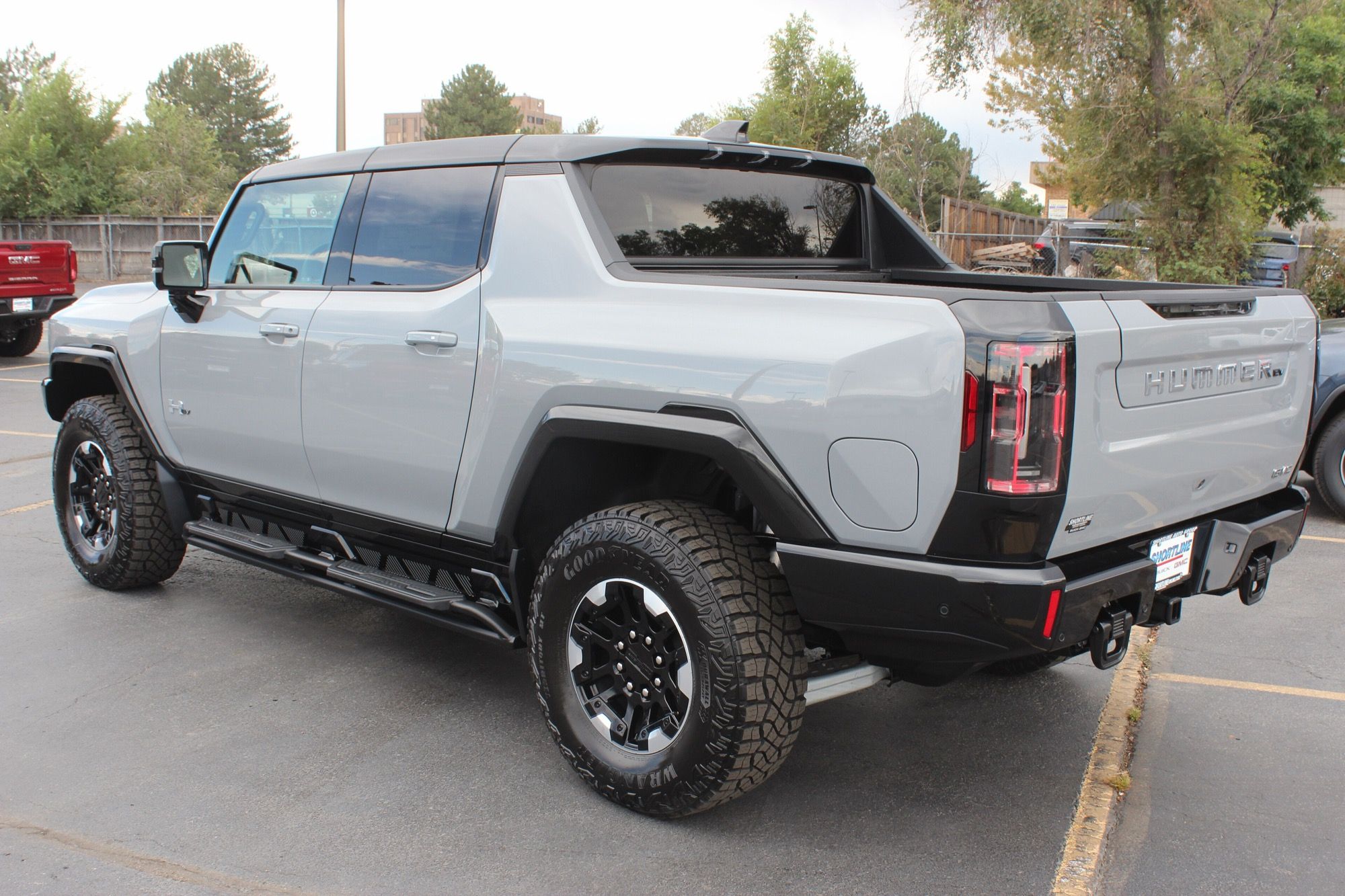 2025 GMC Hummer EV 3X pickup in Meteorite Gray