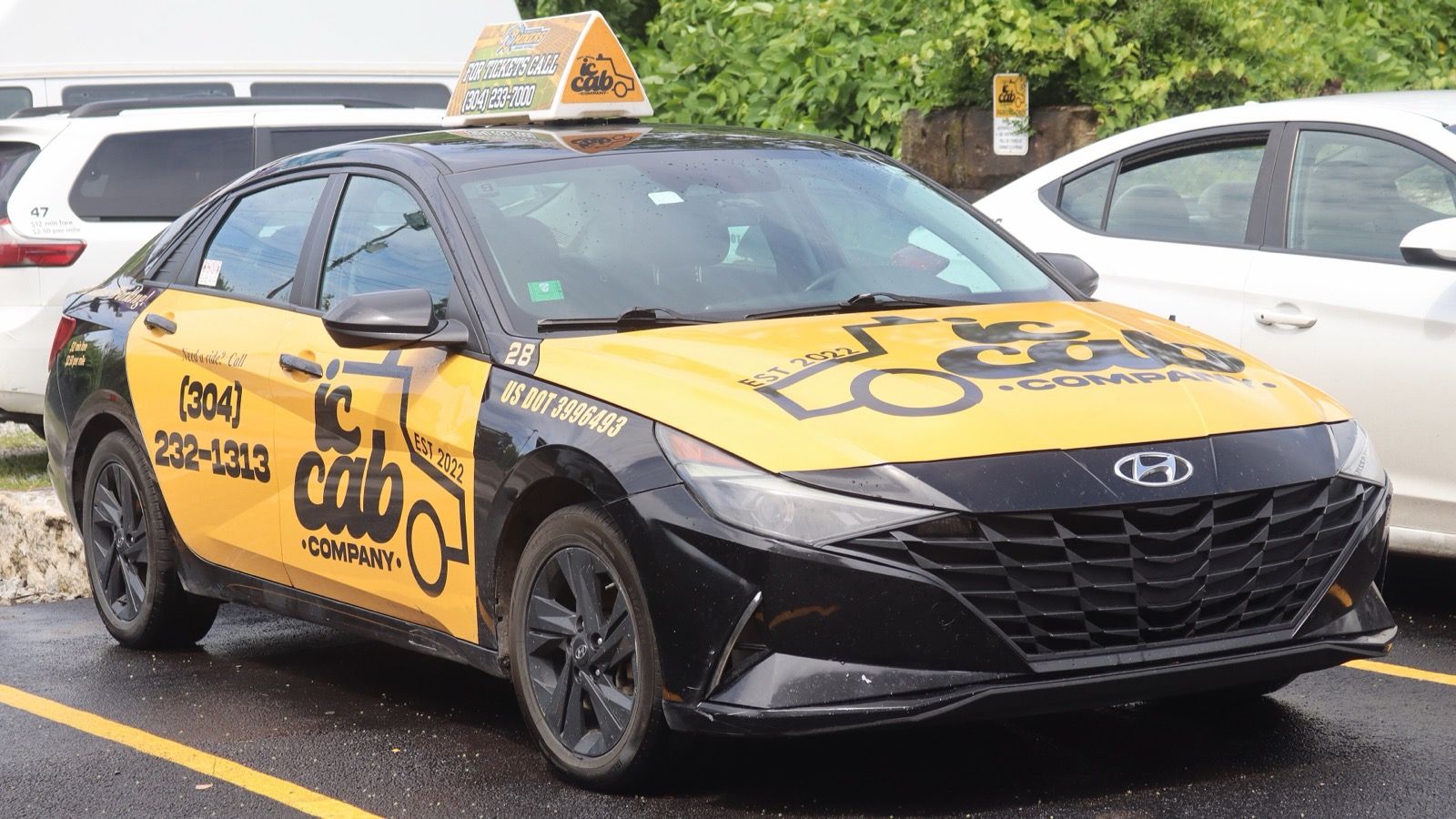 2023 Hyundai Elantra Hybrid — sedan, front three-quarter view
