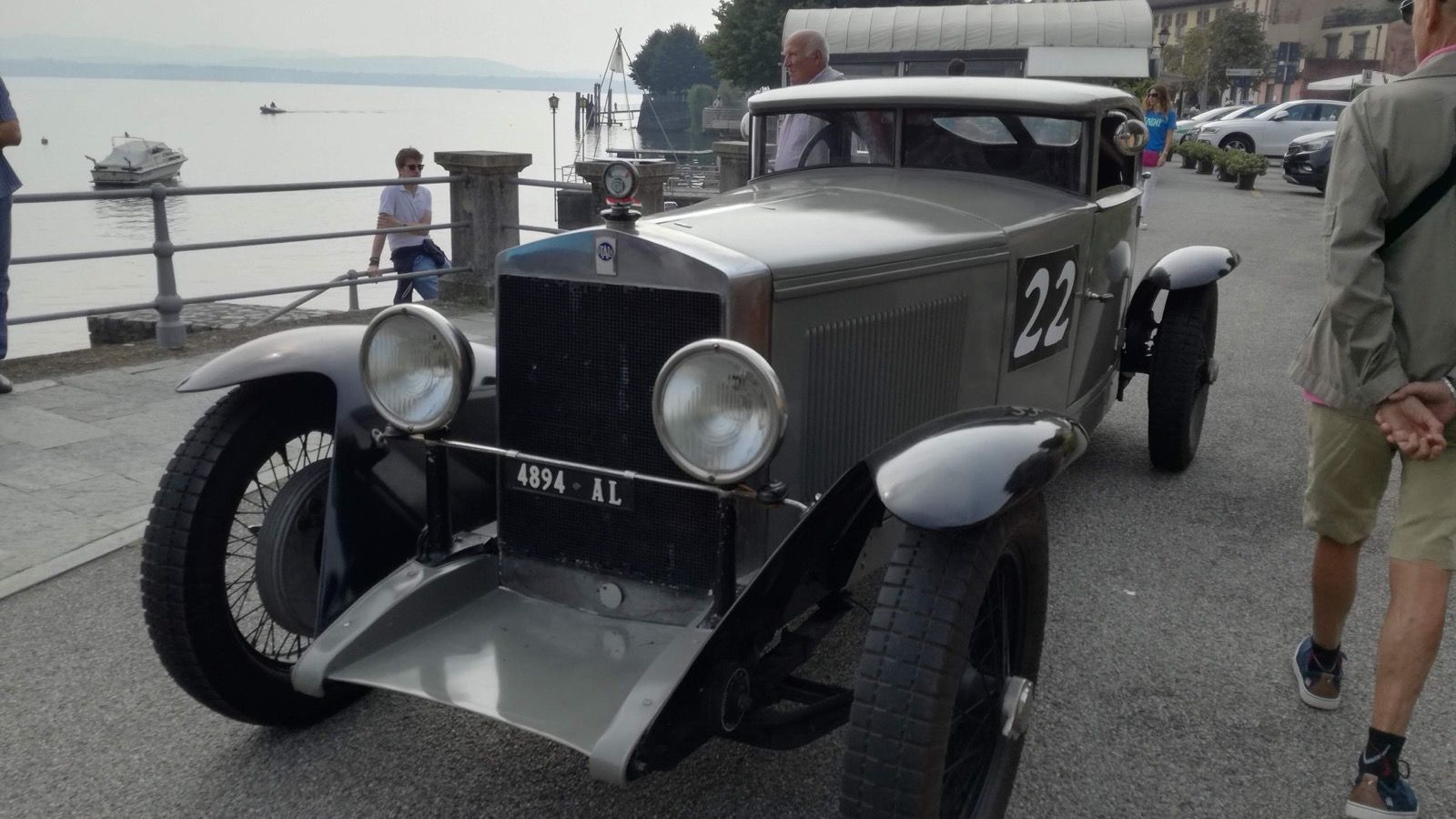 1929 Itala Tipo 61 coupé, front three-quarter view