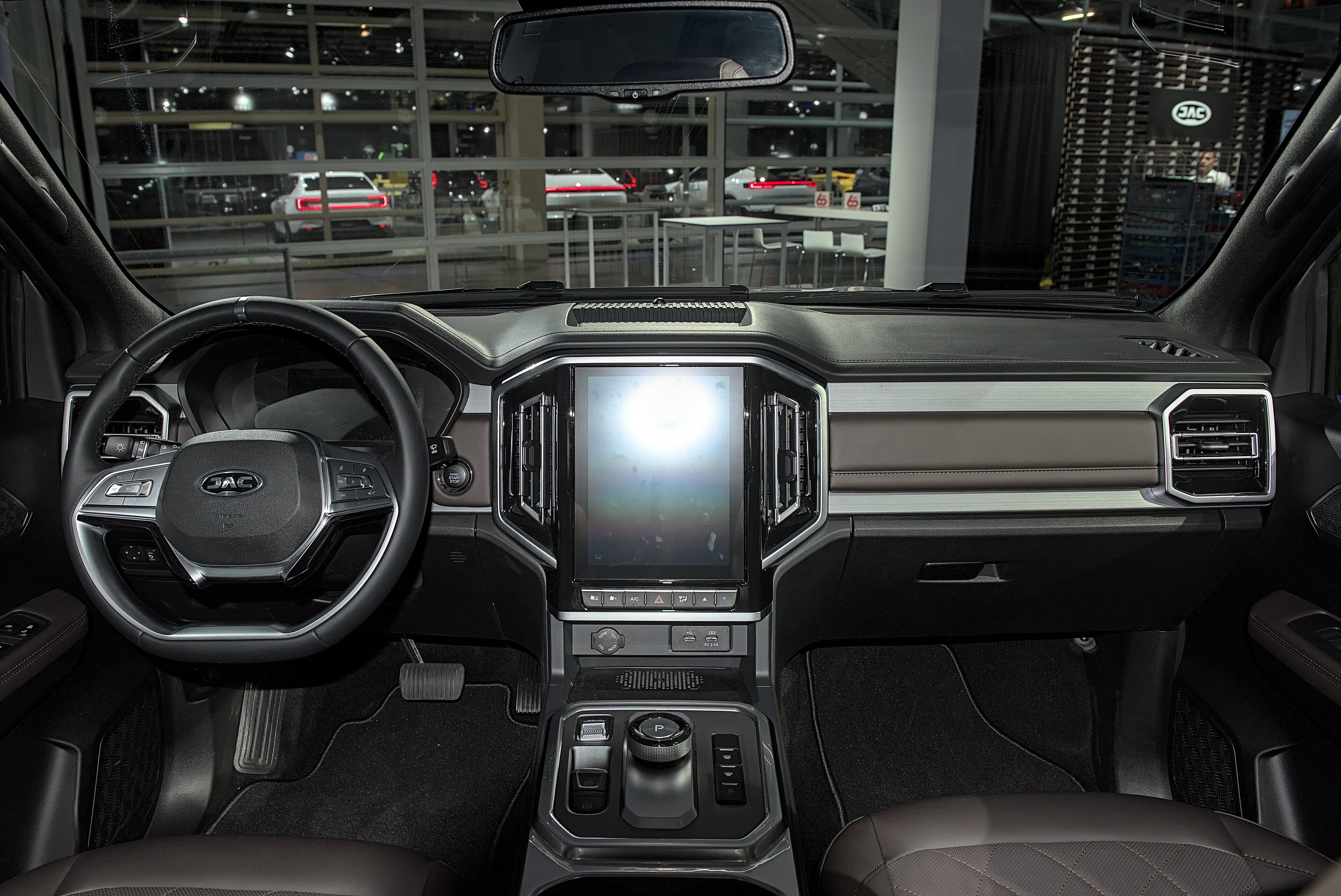 2024 JAC T9 EV electric pickup at Auto Zurich