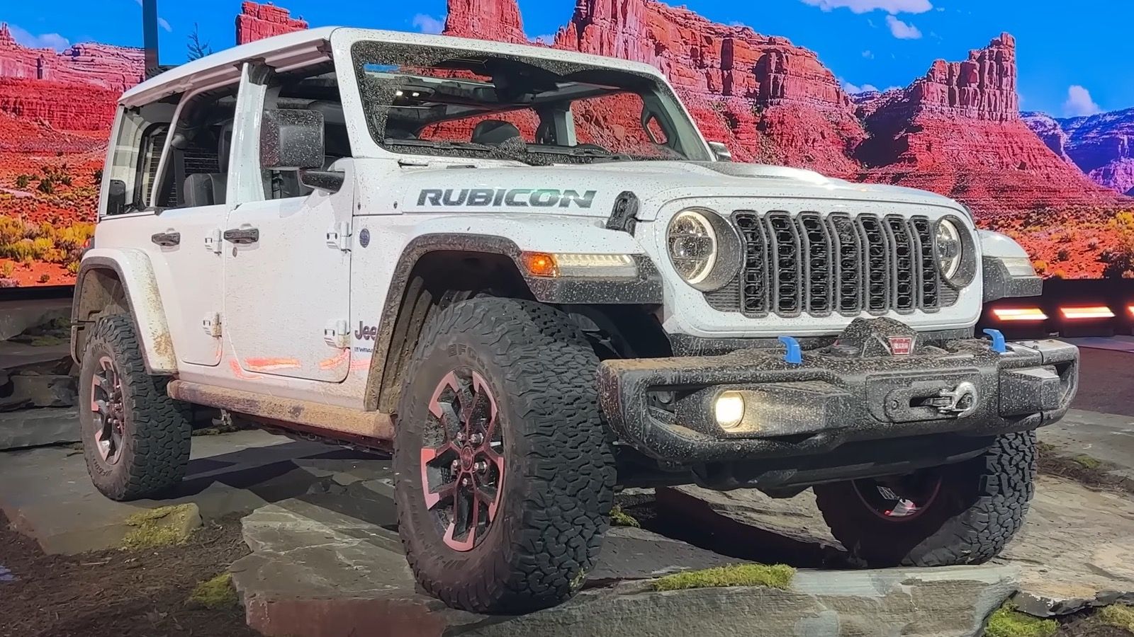 Jeep Wrangler JL (fourth generation) Rubicon, front view