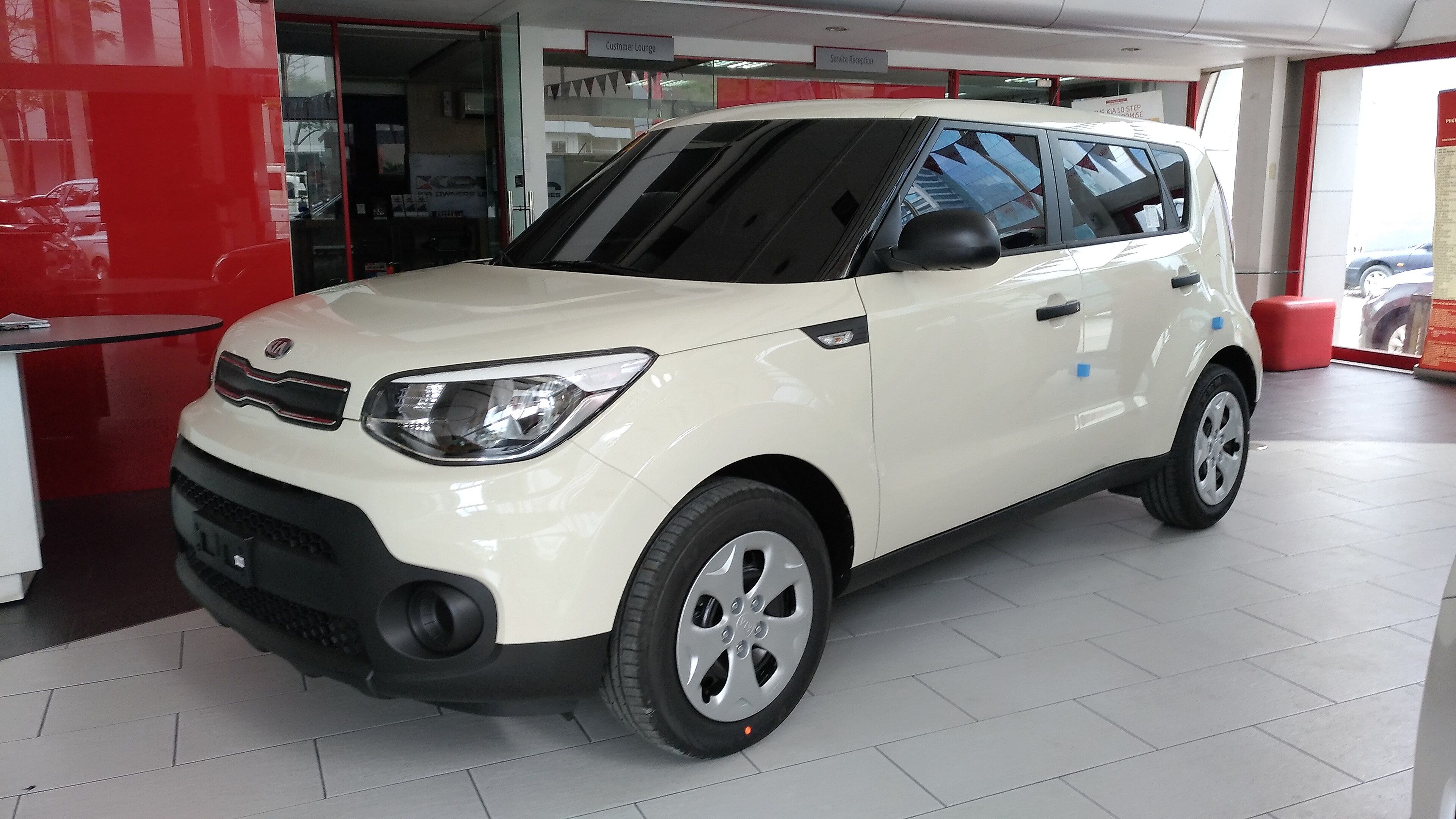 2017 Kia Soul LX hatchback, front three-quarter view