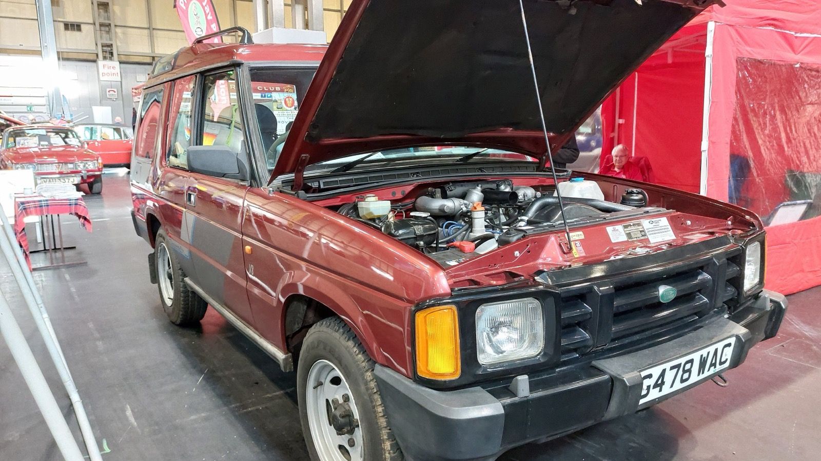 1989 Land Rover Discovery, side view