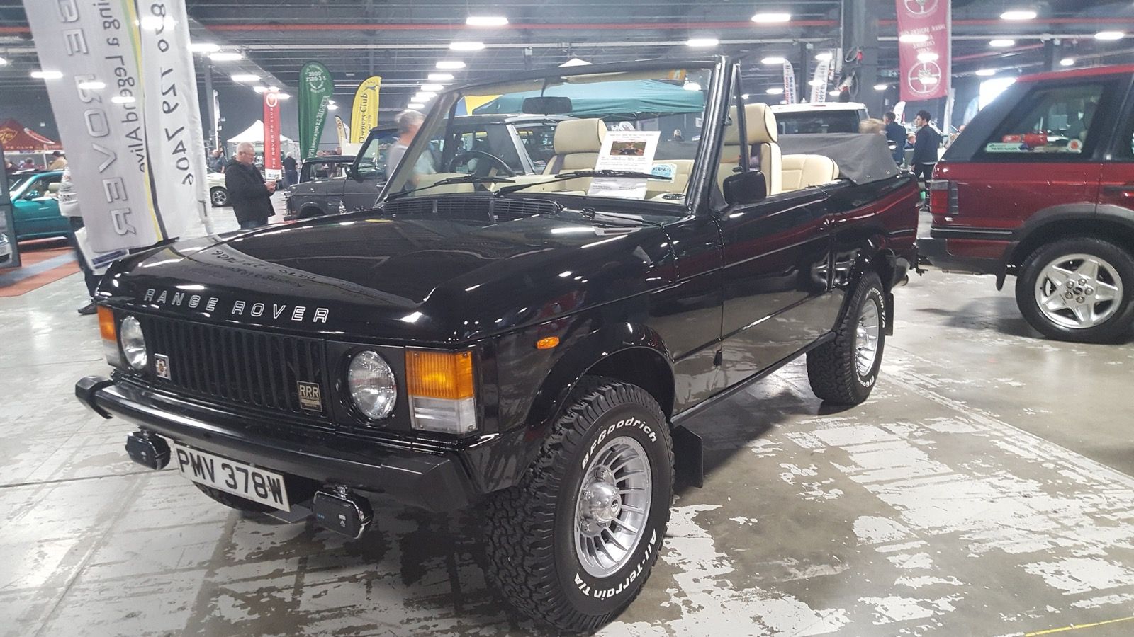 1981 Range Rover convertible, side view