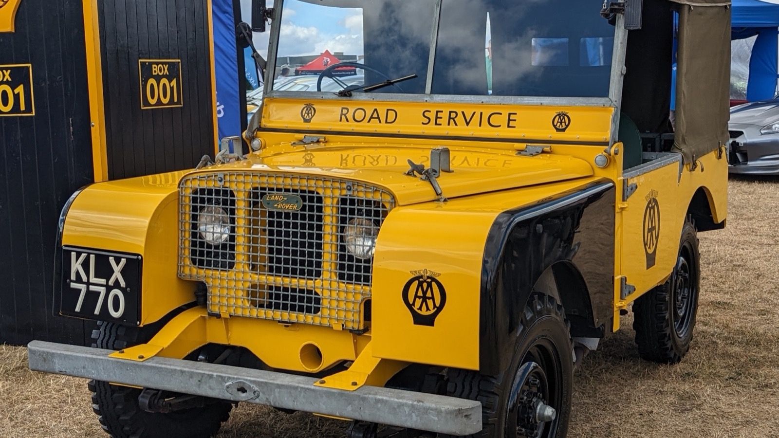 1949 Land Rover Series, side view