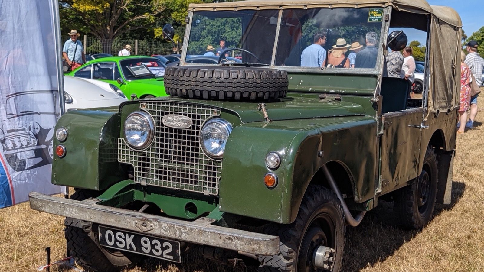 1952 Land Rover Series, side view