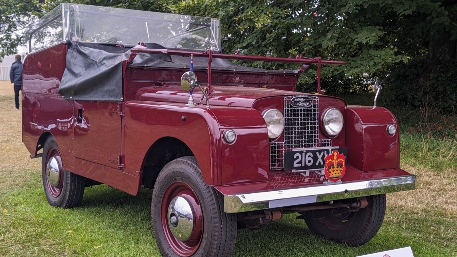 1953 Land Rover Series, side view