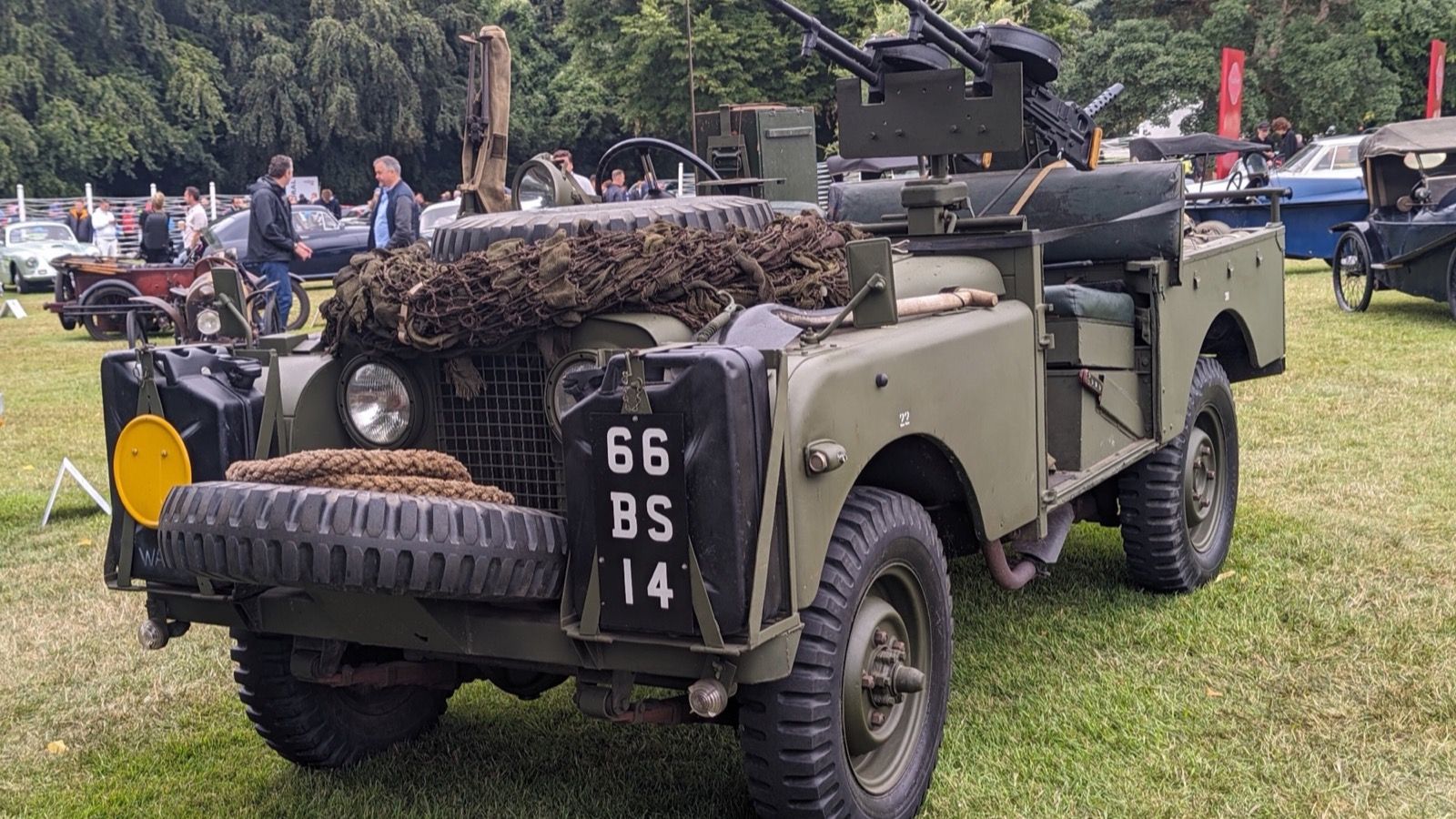 1957 Land Rover Series, side view
