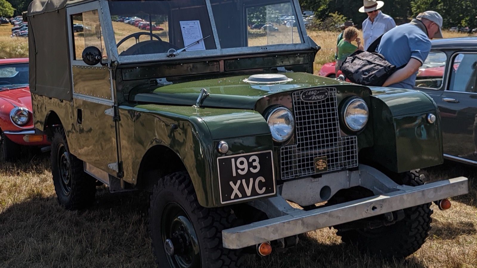 1962 Land Rover Series, side view