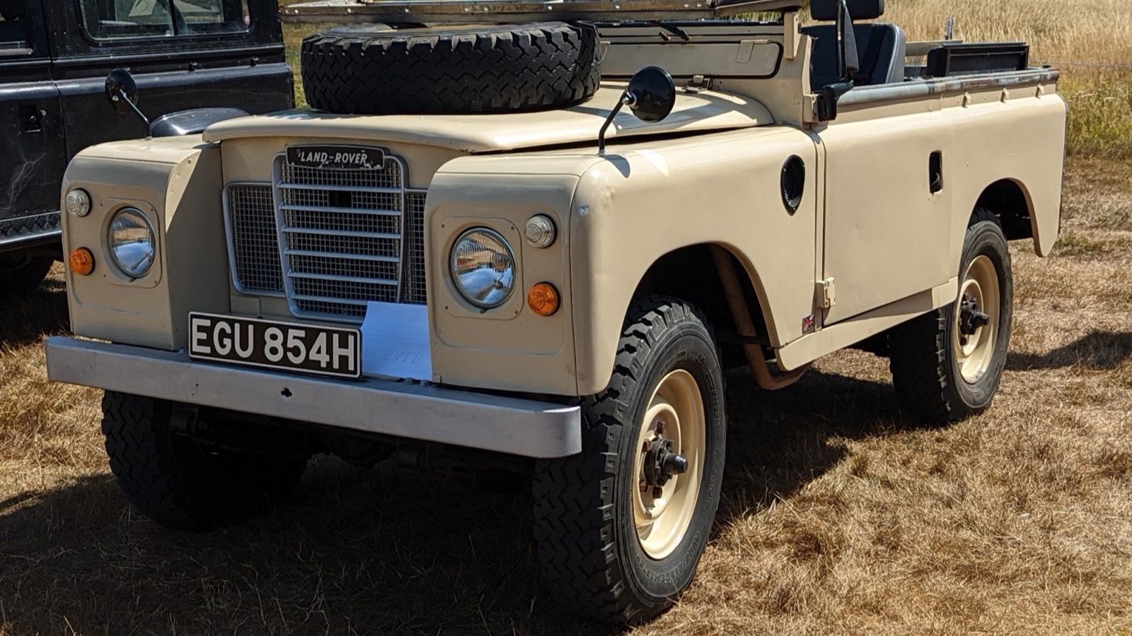 1969 Land Rover Series, side view