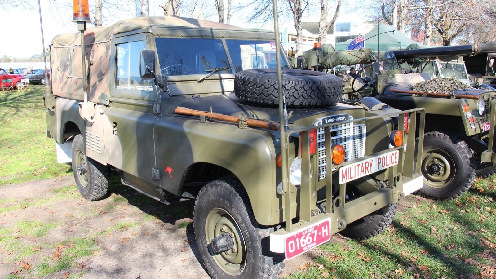 1977 Land Rover Series, side view