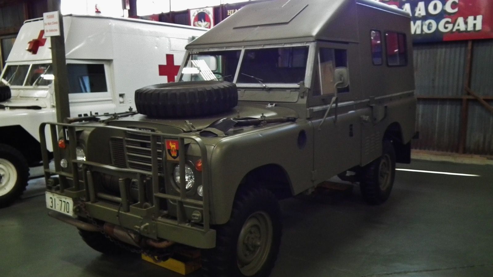1978 Land Rover Series, side view