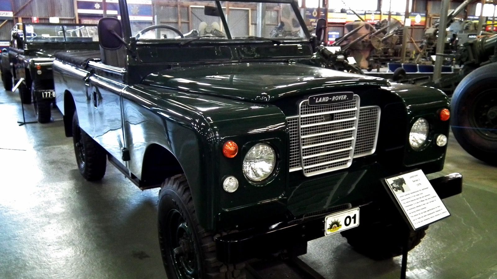 1979 Land Rover Series, side view