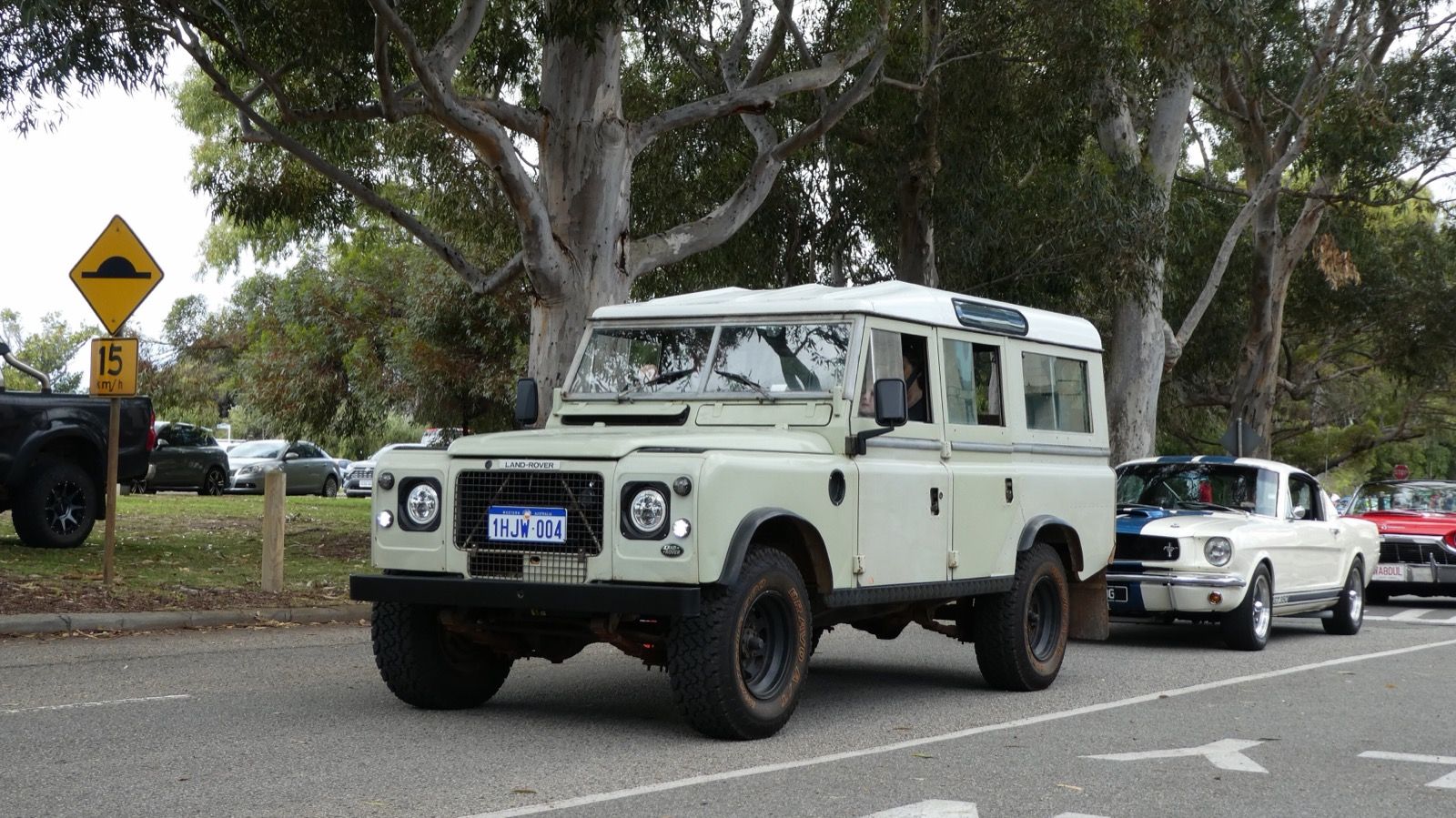 1980 Land Rover Series, side view