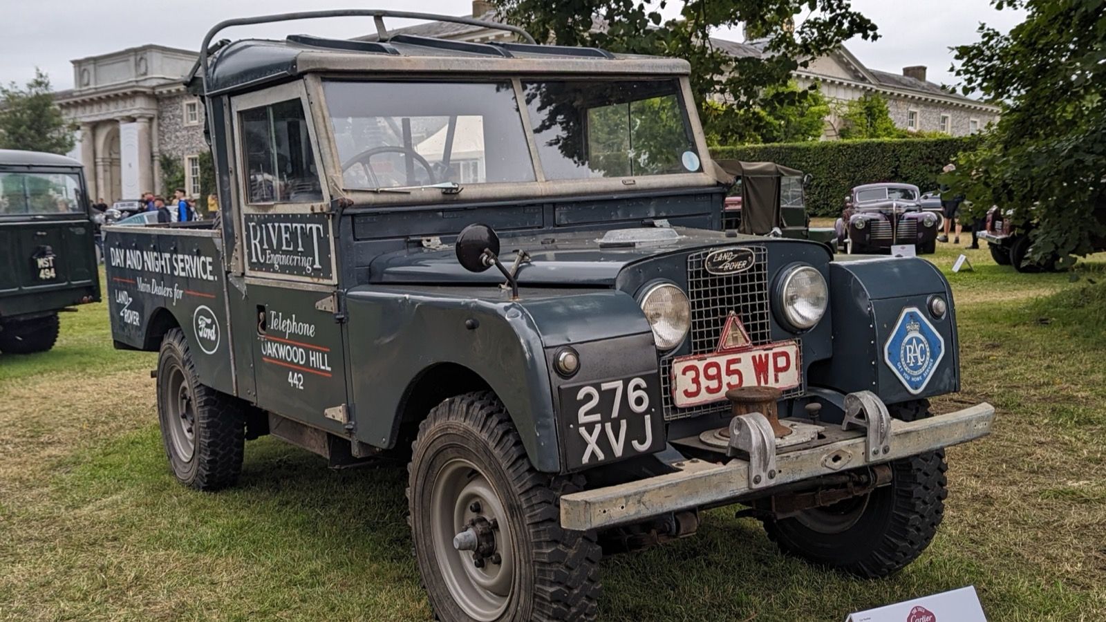 1954 Land Rover Series pickup, side view