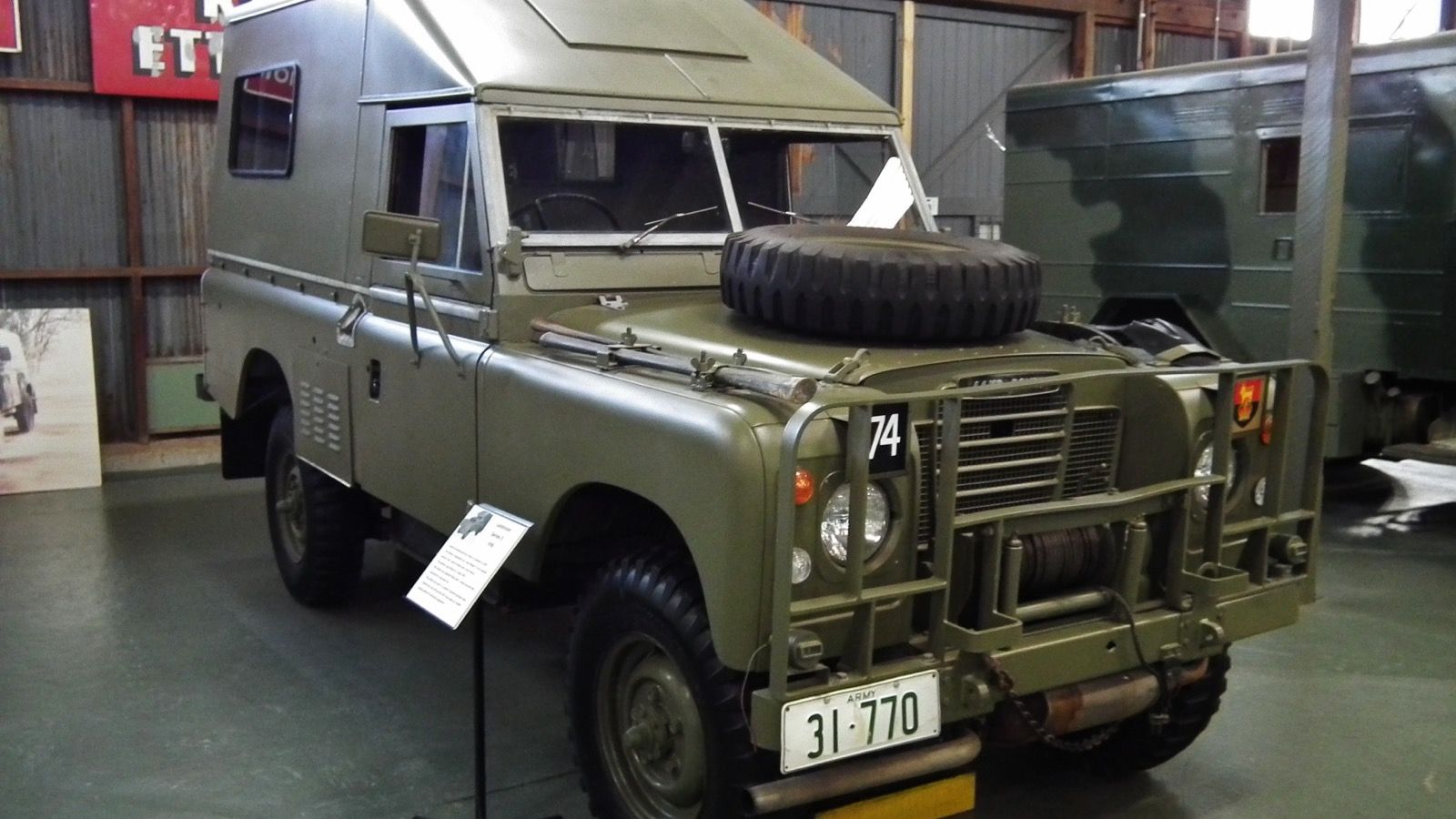 1978 Land Rover Series, side view