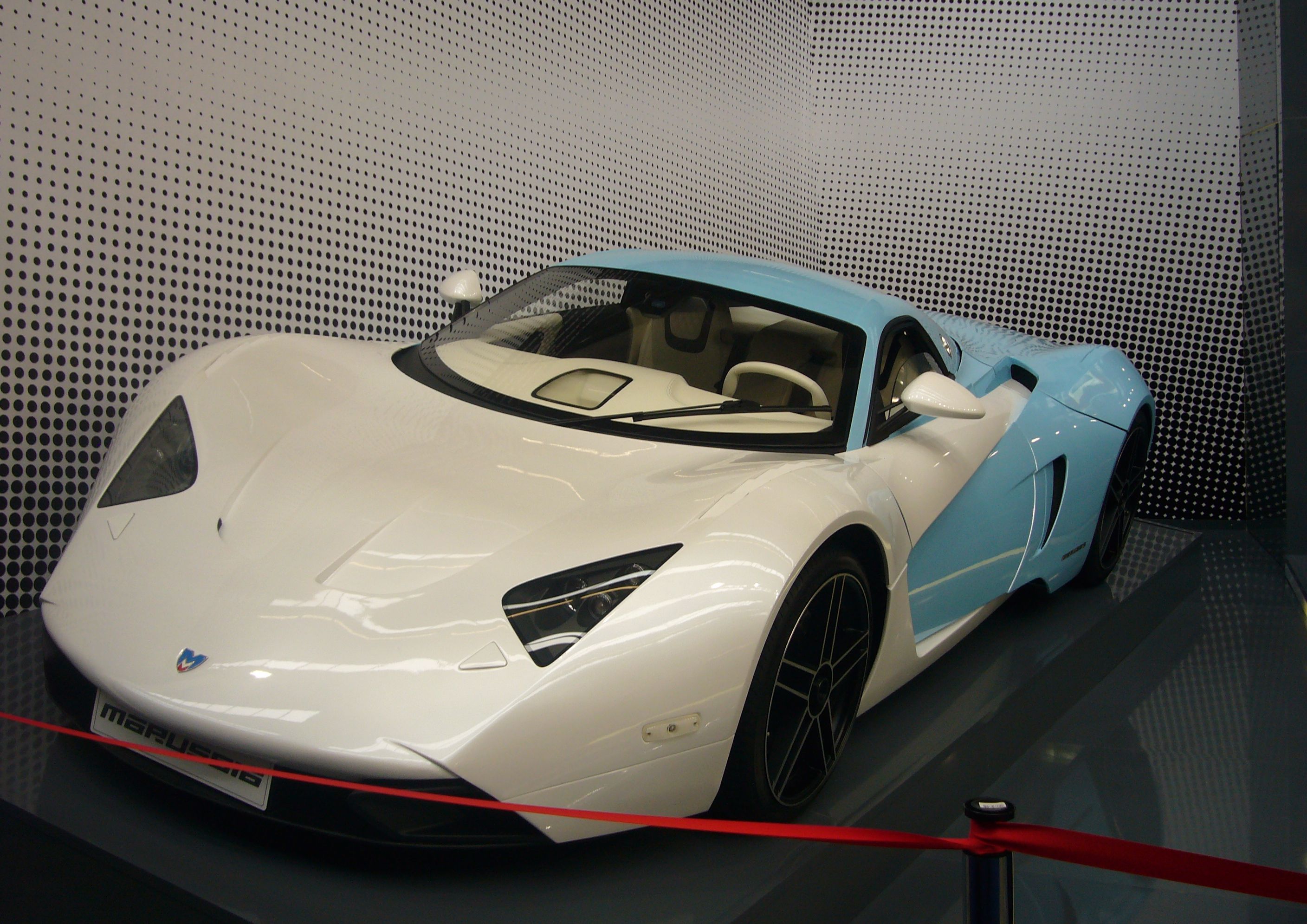 2009 Marussia B1 supercar, front three-quarter view