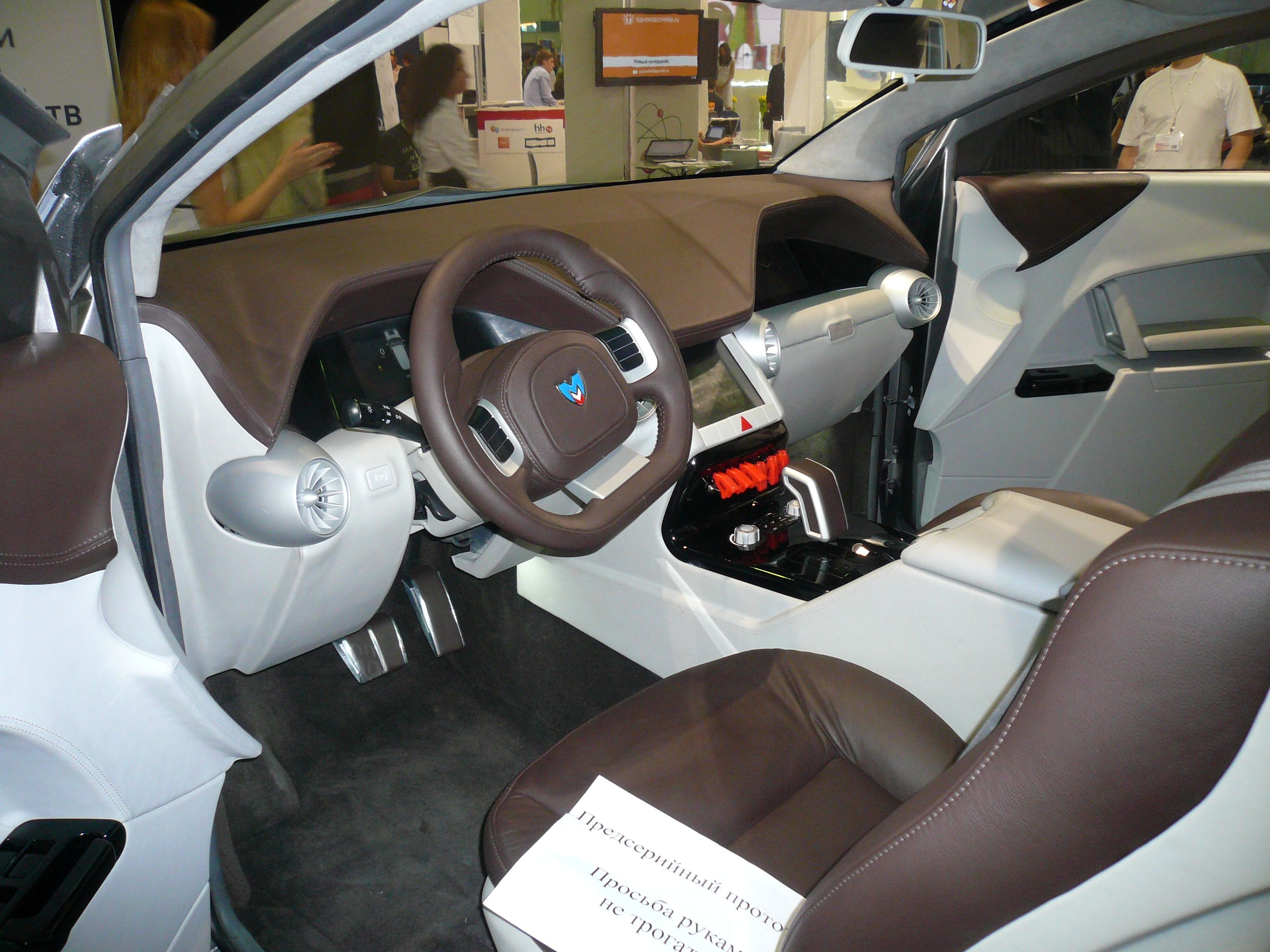 2010 Marussia F2 SUV concept on display