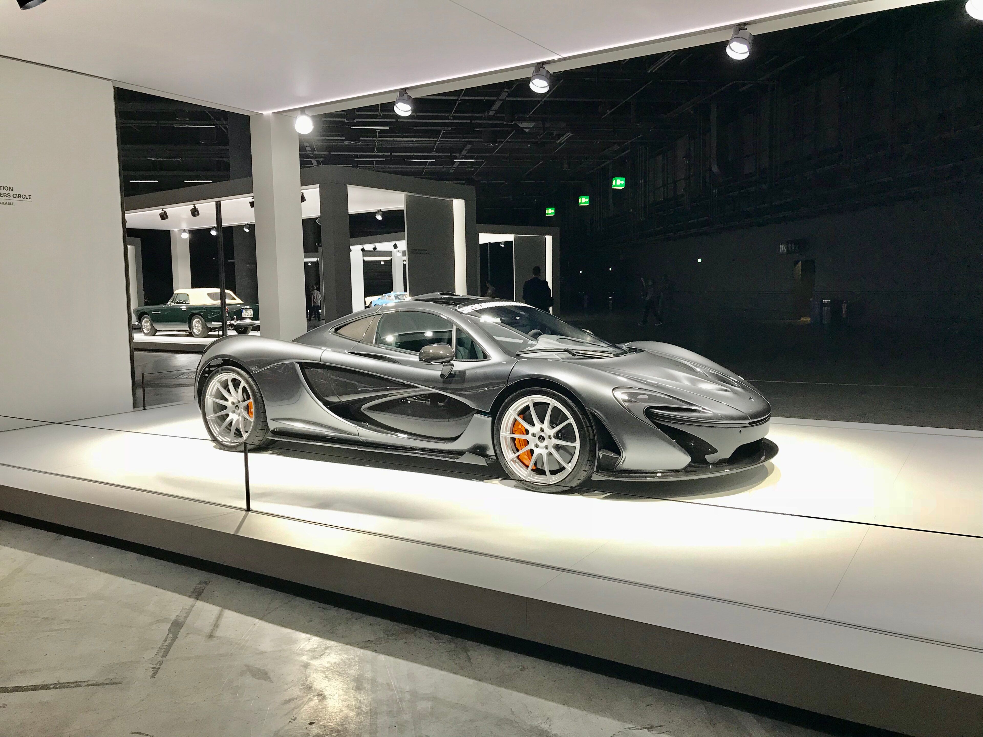 McLaren P1 hybrid hypercar, front three-quarter view