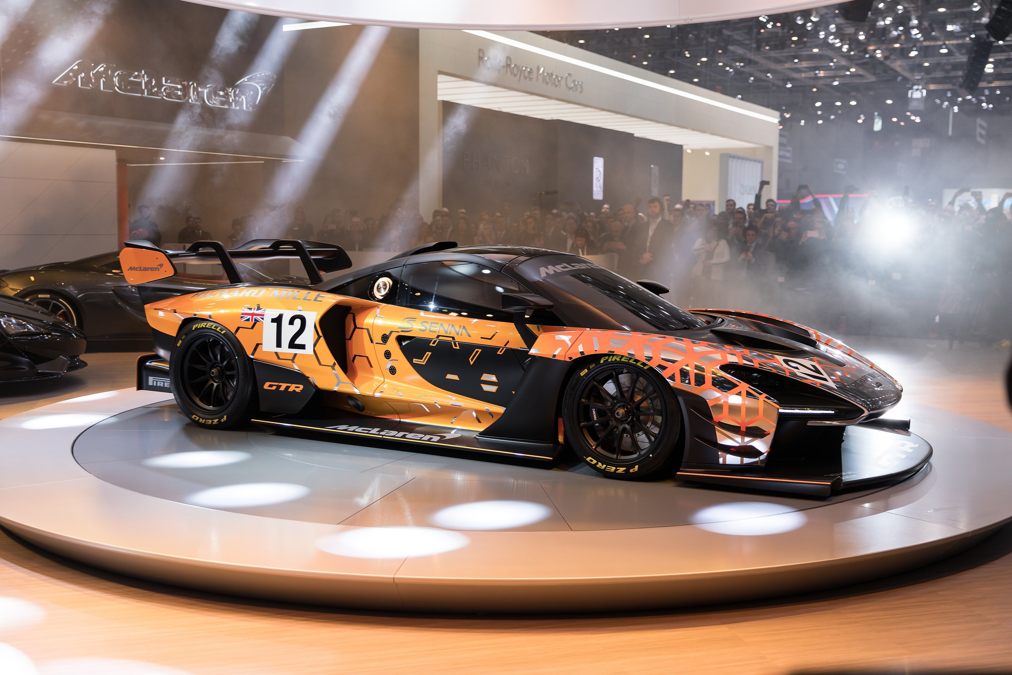 McLaren Senna GTR, front three-quarter view