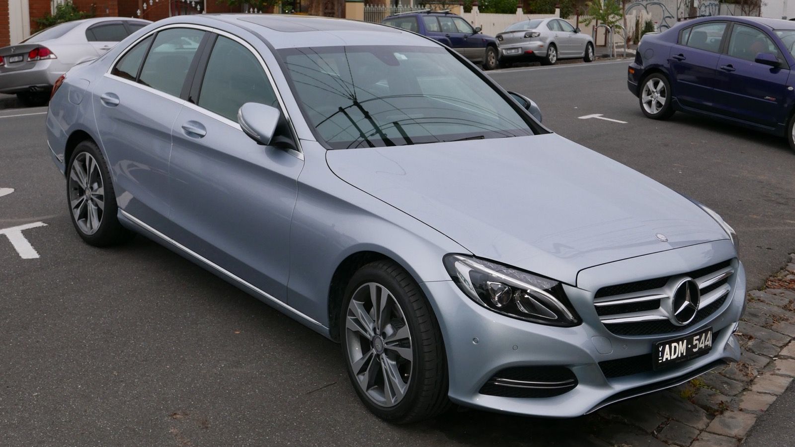 2014 Mercedes-Benz C 200 (W 205) sedan, exterior view