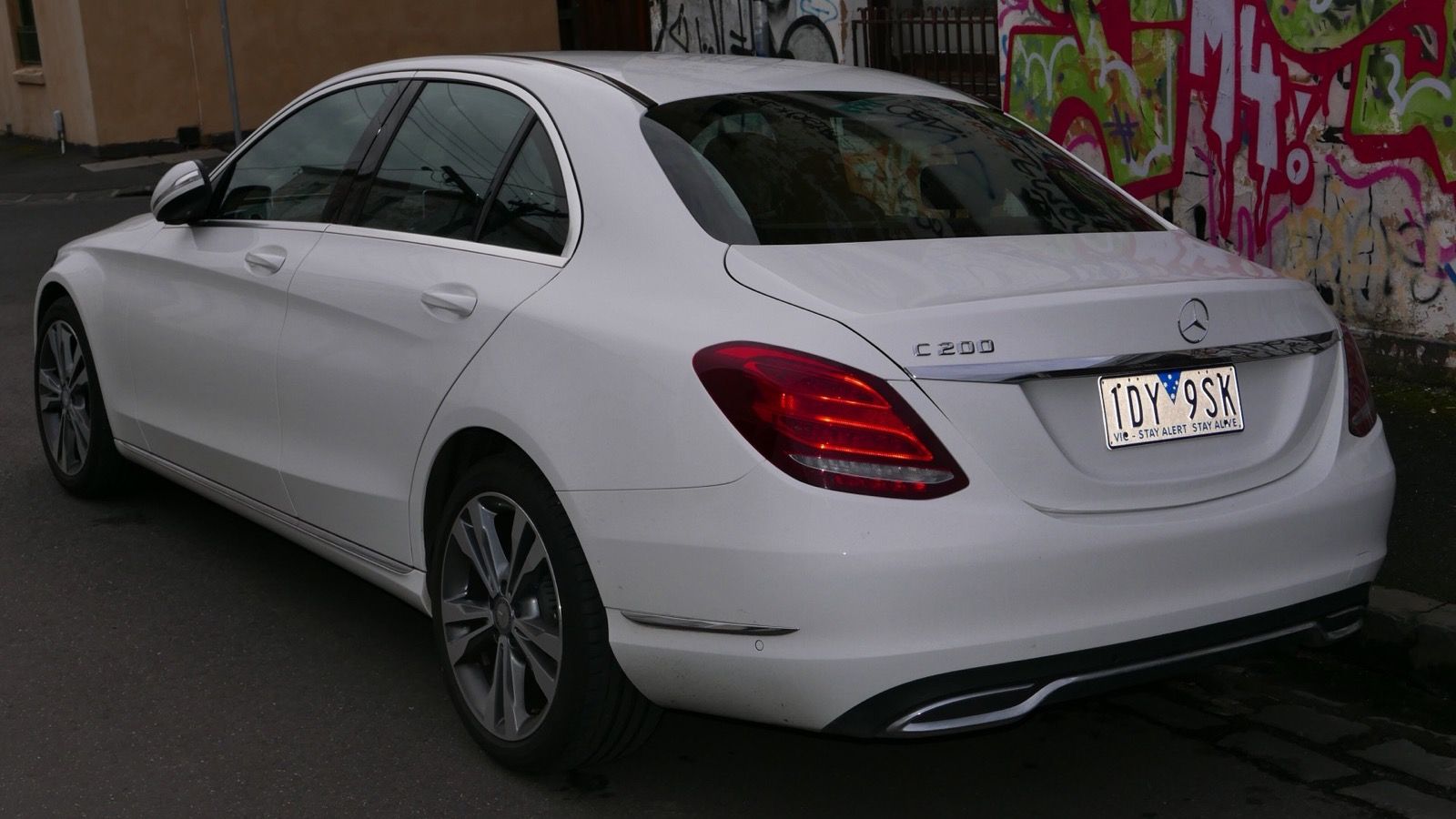 2015 Mercedes-Benz C 200 (W 205) sedan, exterior view