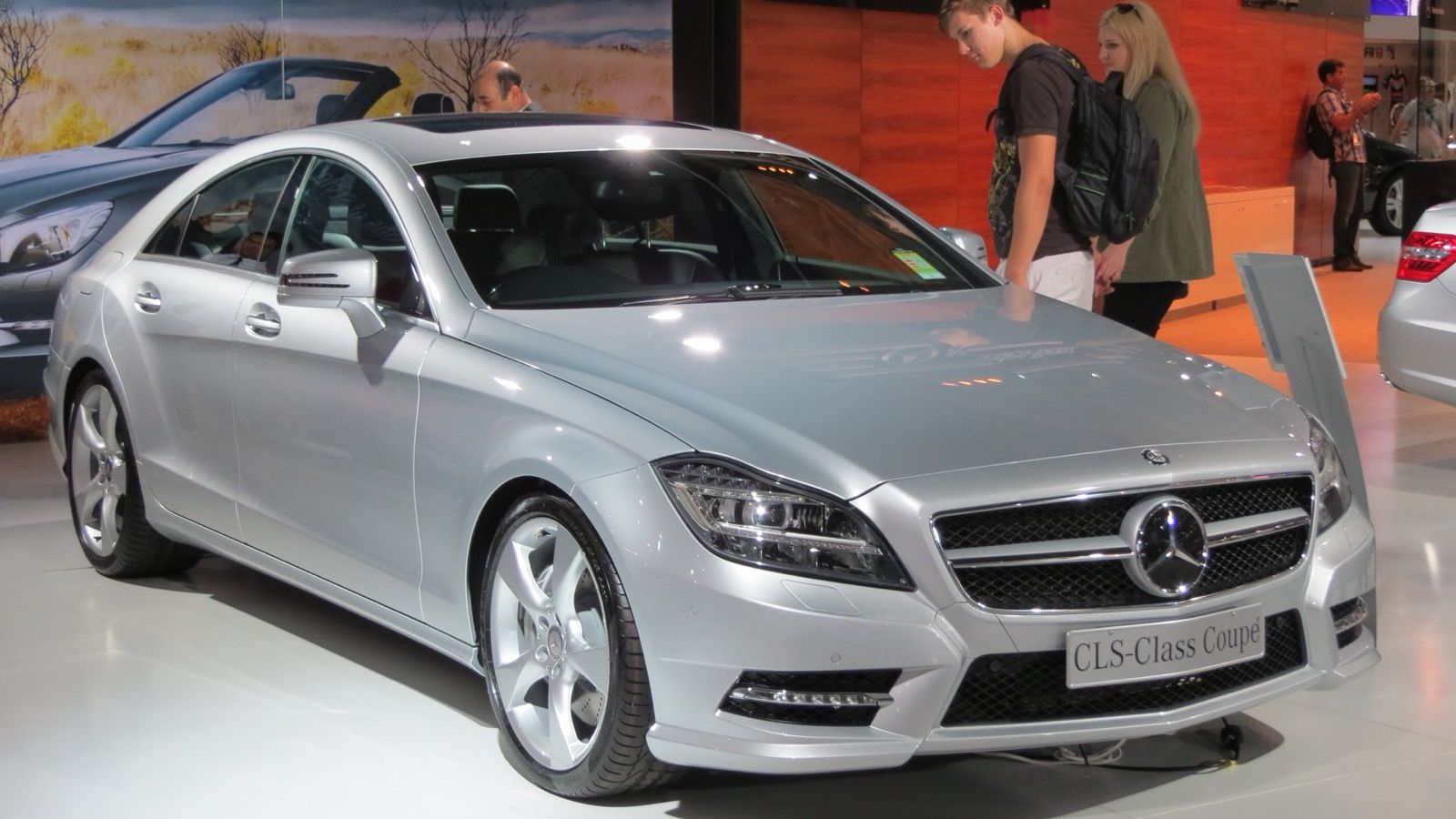 2012 Mercedes-Benz CLS 500 (C 218) BlueEFFICIENCY sedan, exterior view
