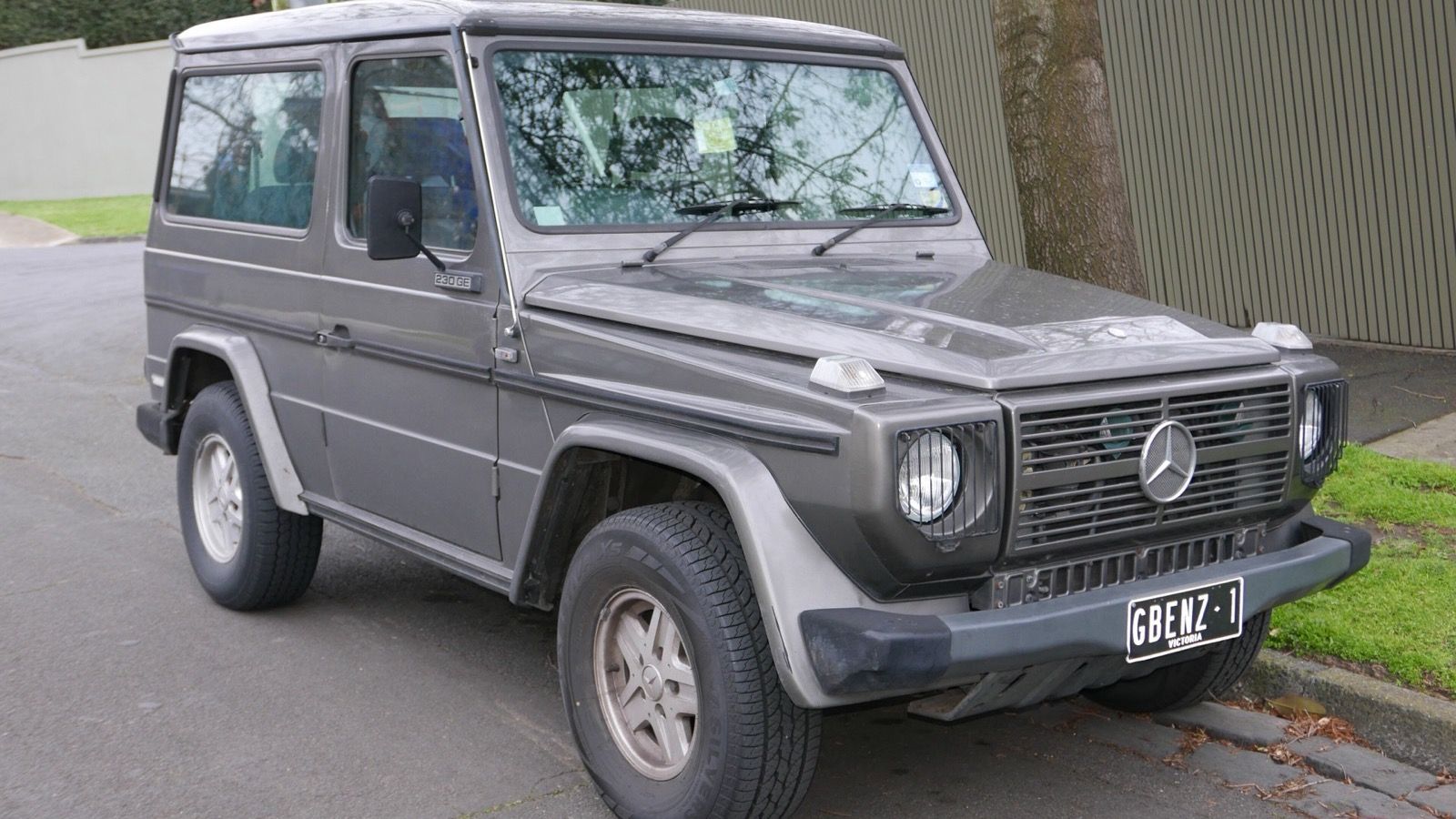 1987 Mercedes-Benz 230 GE (G 460) 3-door wagon, exterior view