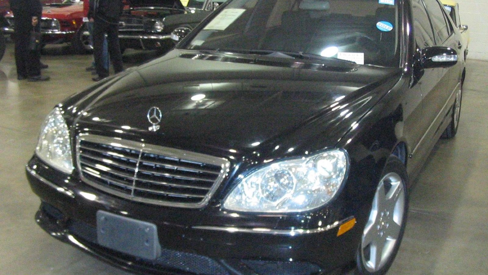 2003 Mercedes-Benz S-Class AMG (W220) — sedan, front three-quarter view