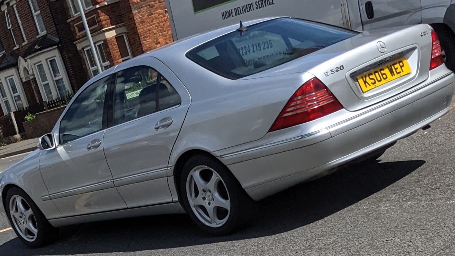 2006 Mercedes-Benz S 320 CDI (W220) — sedan, side view