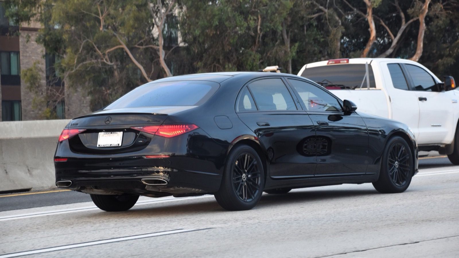 2023 Mercedes-Benz S-Class (W223) — sedan, front three-quarter view